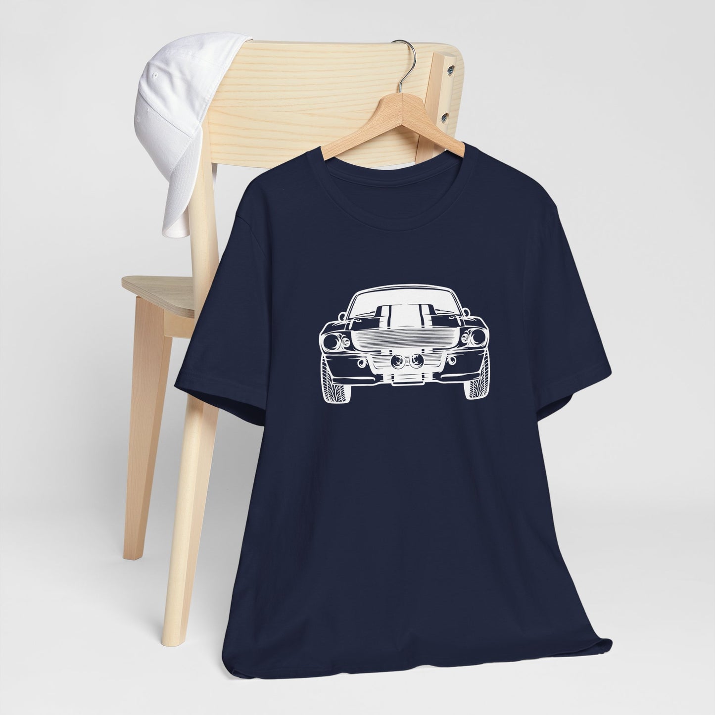 1967 Shelby Mustang GT500 Fastback Men's Jersey Short Sleeve Tee