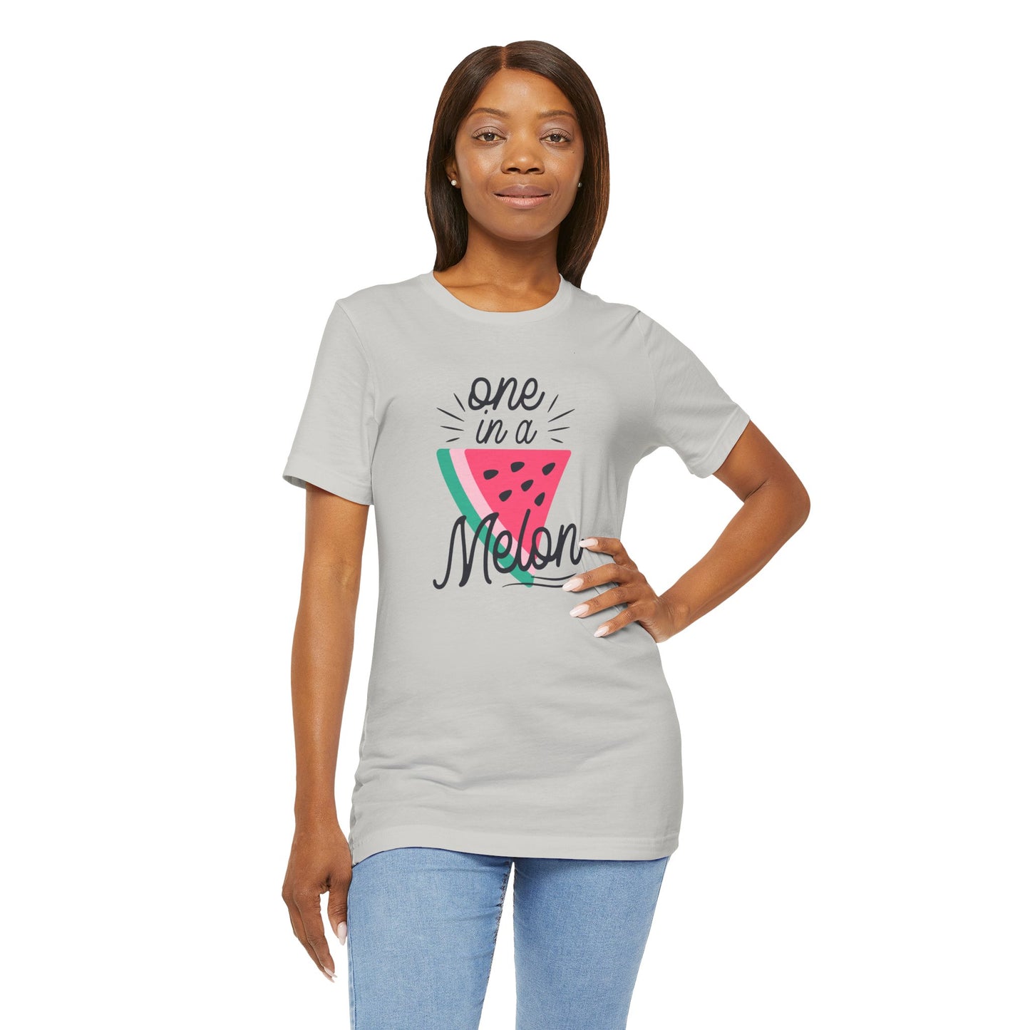 One In A Melon Unisex Jersey Short Sleeve Tee Soft Cotton