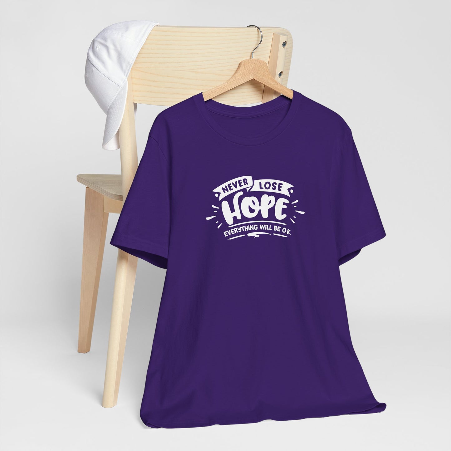 Never Lose Hope Everything Will Be Ok Unisex Jersey Short Sleeve Tee