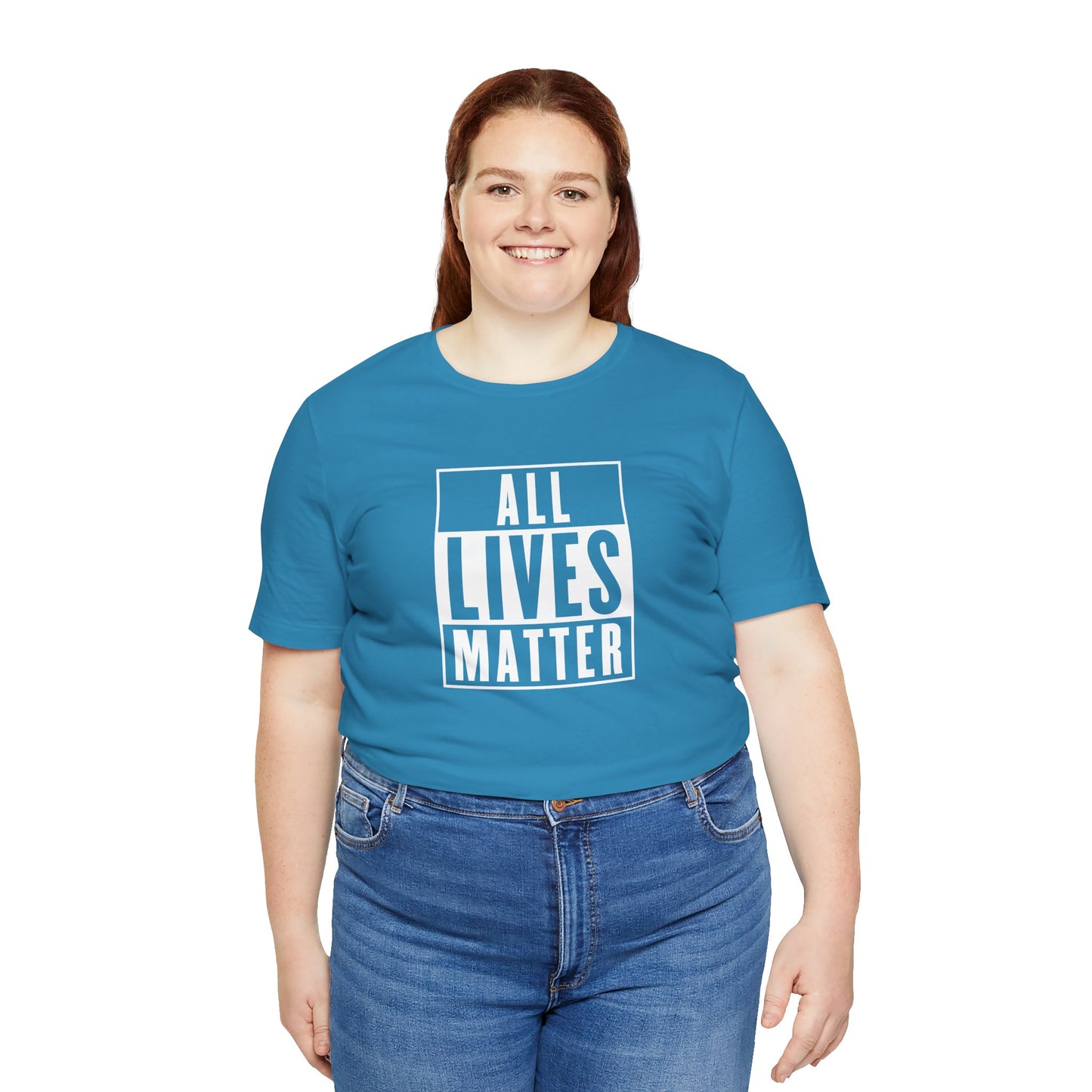 All Lives Matter ✊🏽🖤 Unisex Jersey Short Sleeve Tee