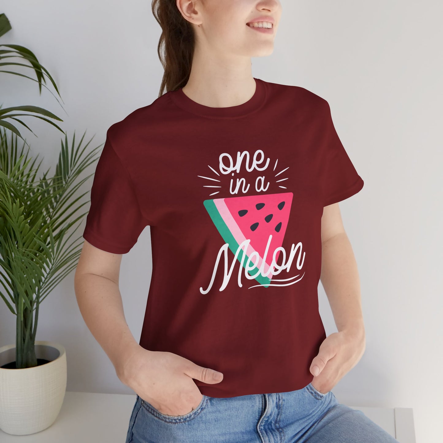One In A Melon Unisex Jersey Short Sleeve Tee