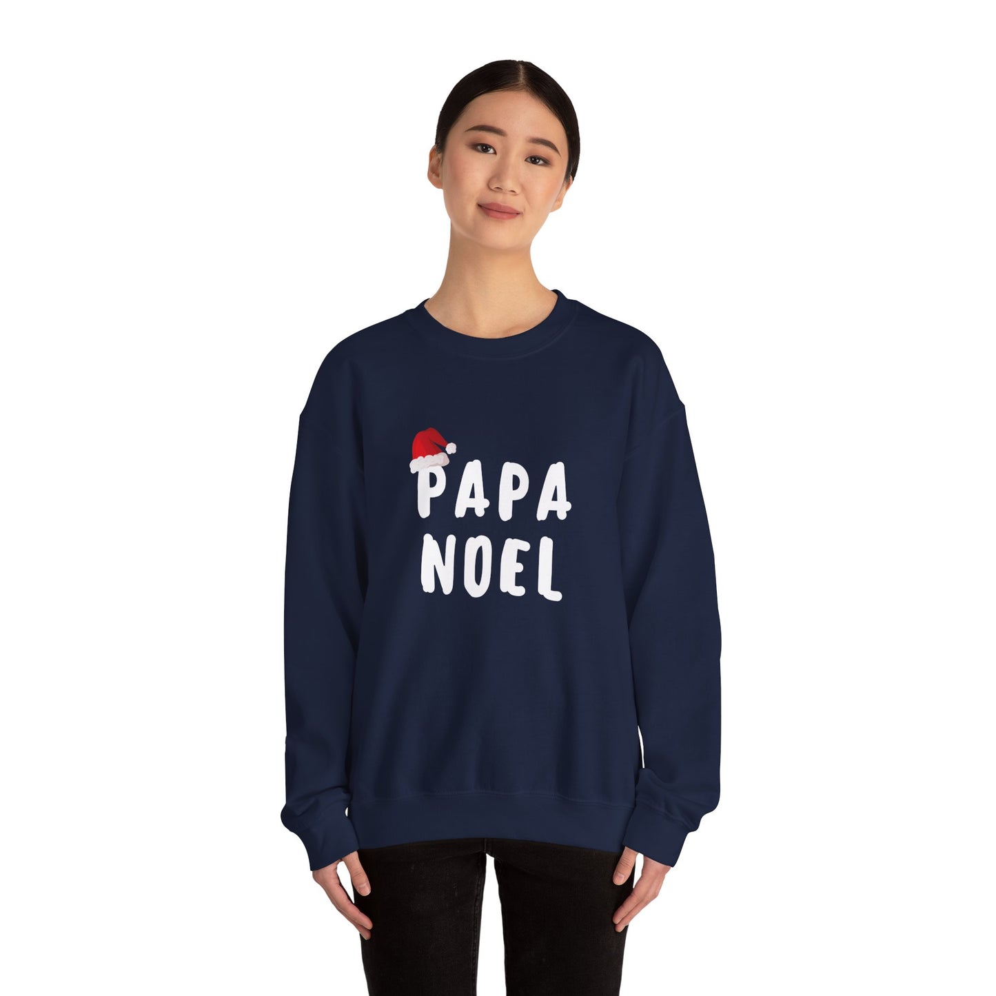 Unisex Heavy Blend Crewneck Sweatshirt Papa Noel 🎄🎅✨