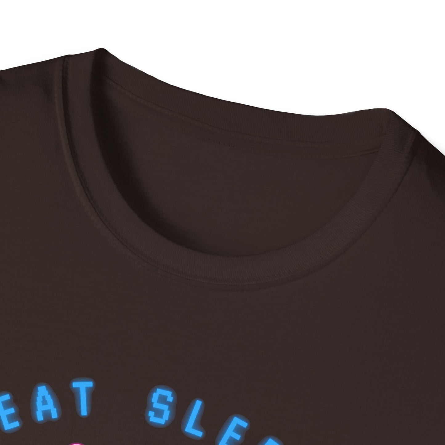 Eat Sleep Game Repeat Unisex Softstyle T-Shirt