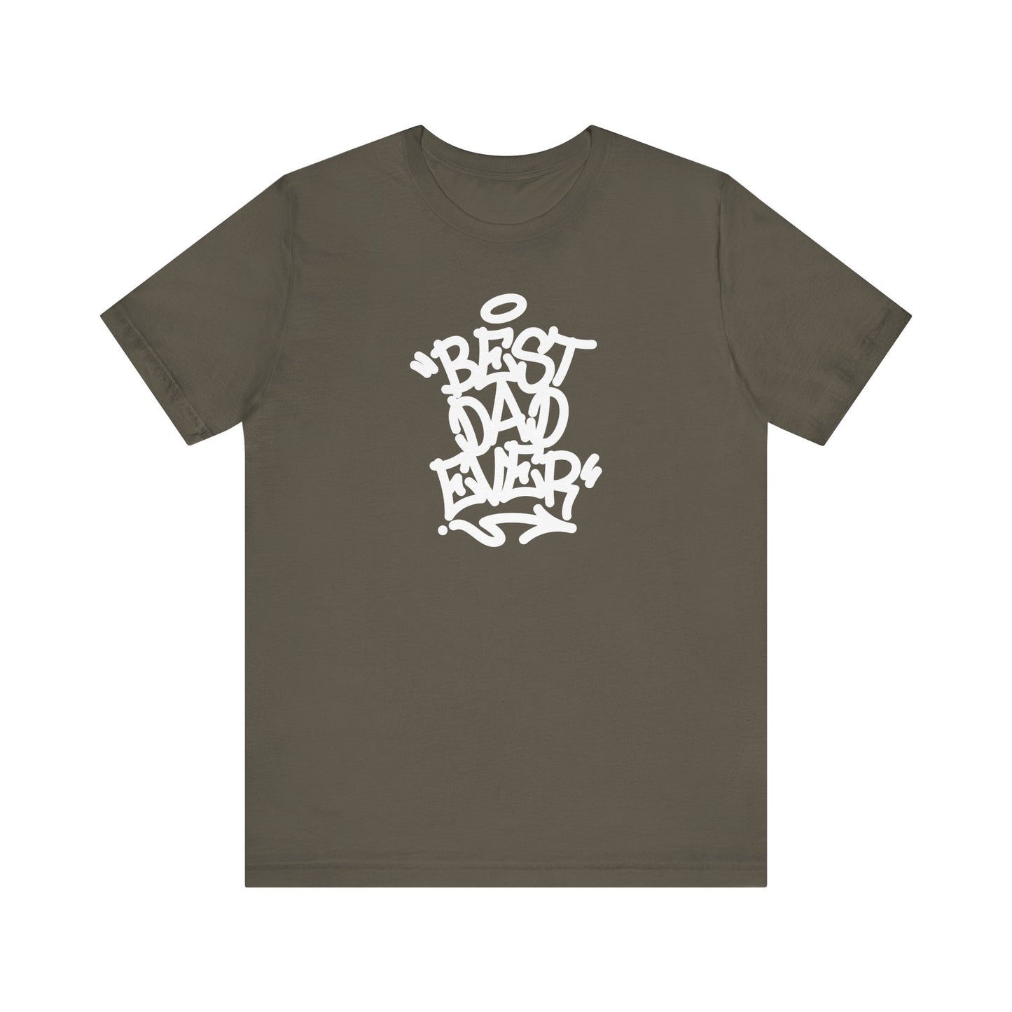 Best Dad Ever Men's Jersey Short Sleeve Tee