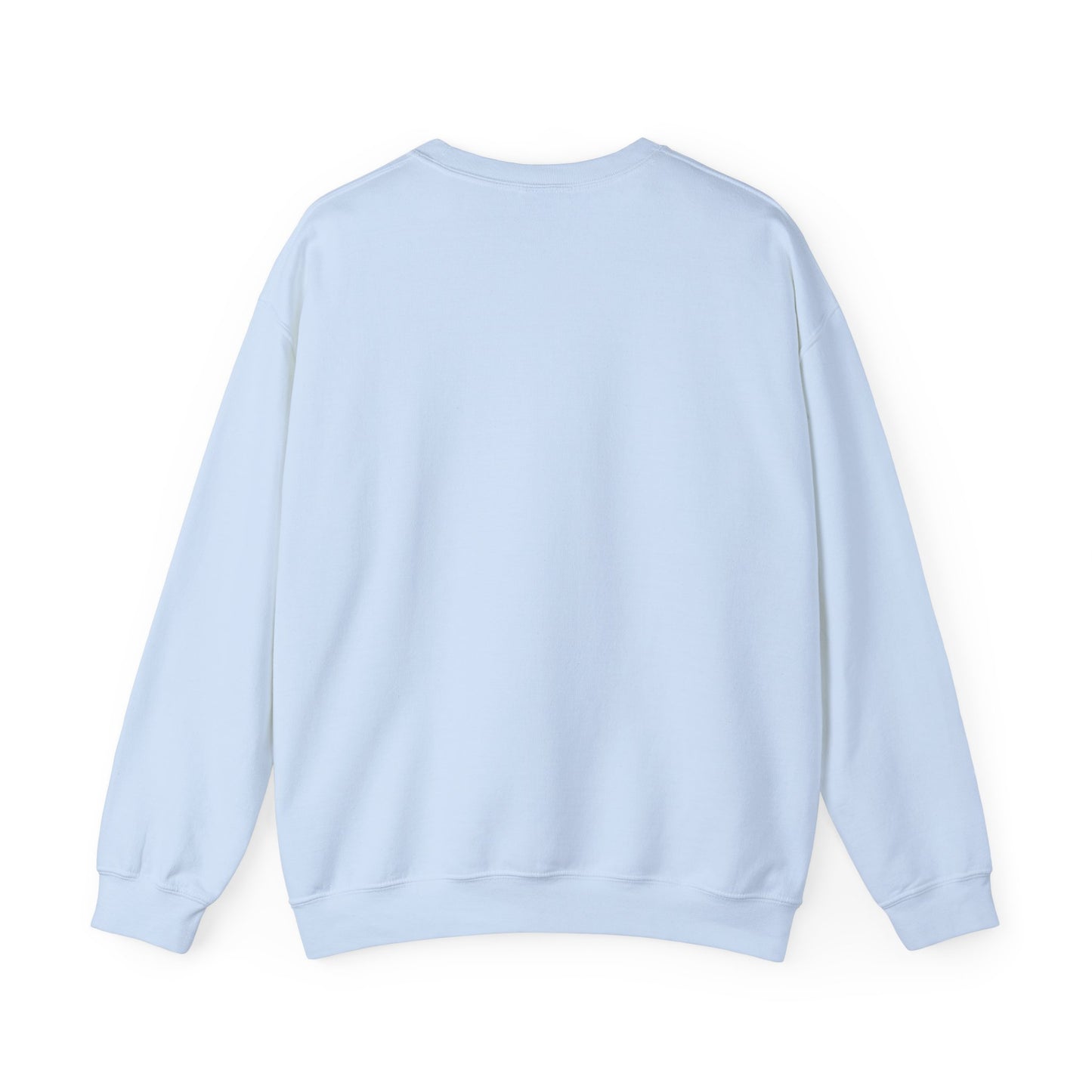 Unisex Heavy Blend Crewneck Sweatshirt Festive Holiday Round Collage 🎄☃️❄️