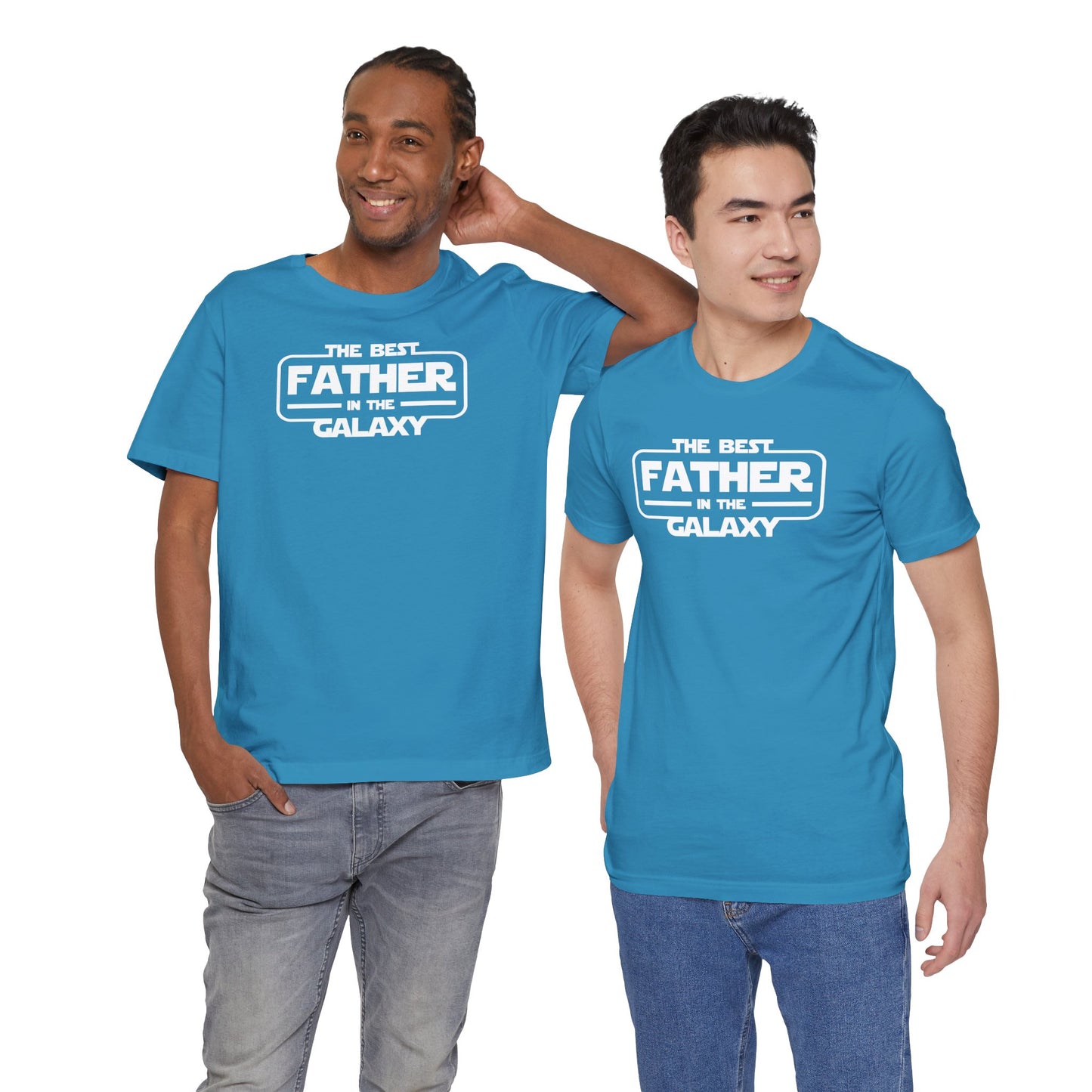 Best Father In The Galaxy Men's Jersey Short Sleeve Tee