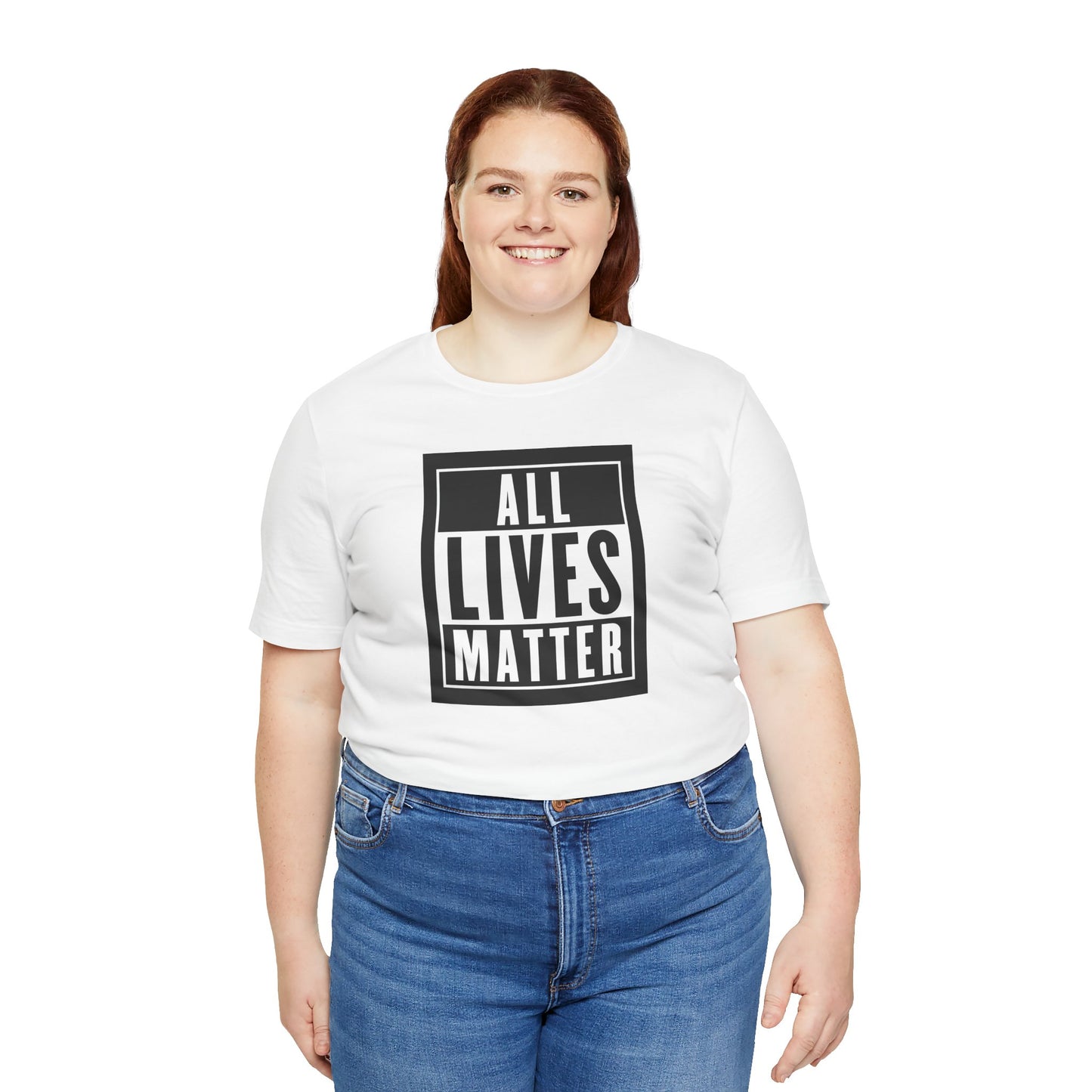 All Lives Matter ✊🏽🖤 Unisex Jersey Short Sleeve Tee