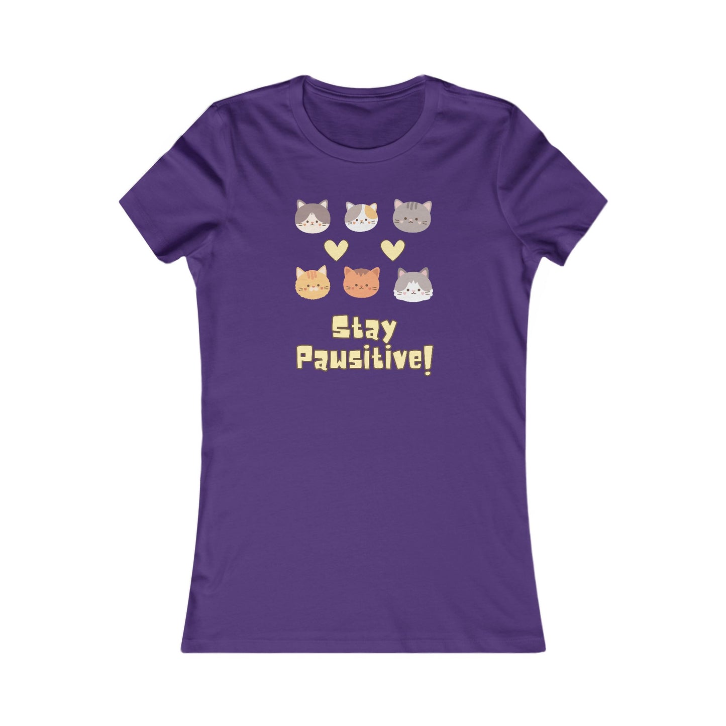 Stay Pawsitive Women's Favorite Tee