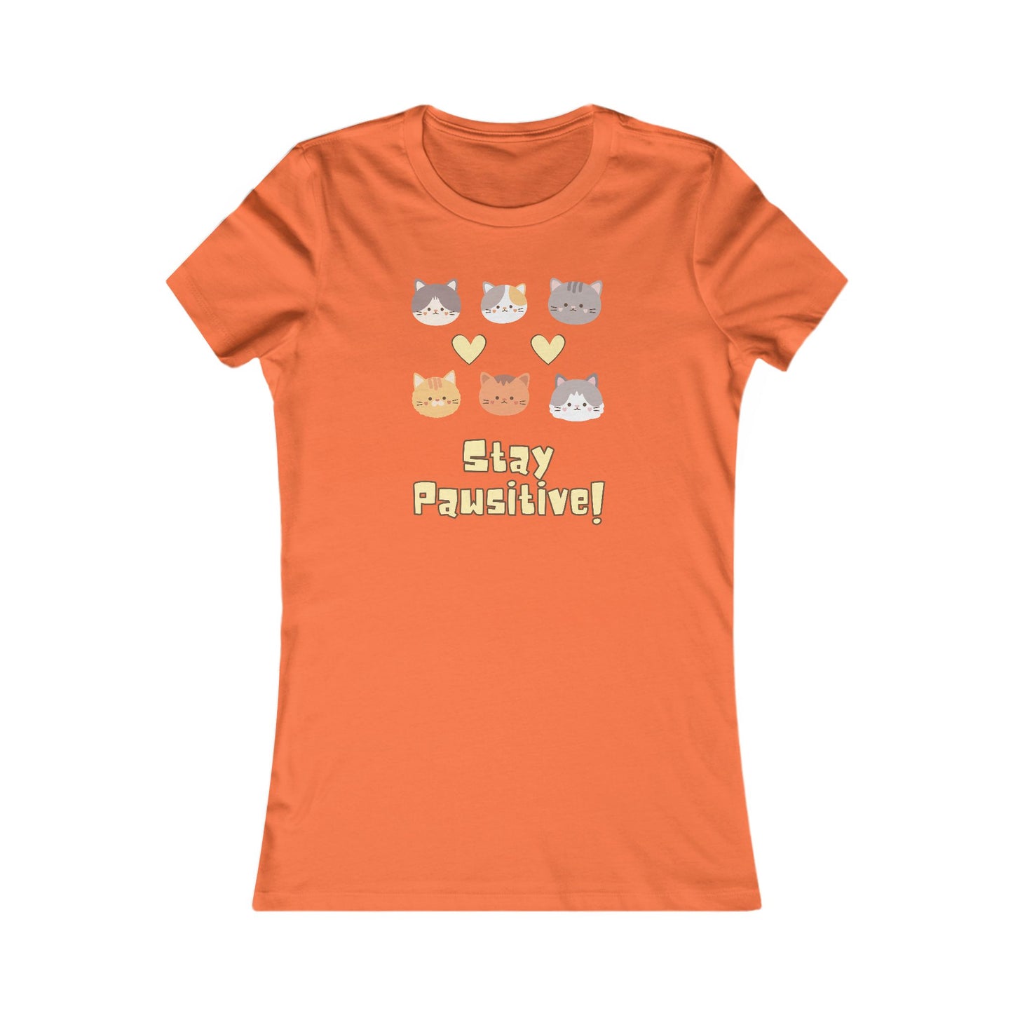 Stay Pawsitive Women's Favorite Tee