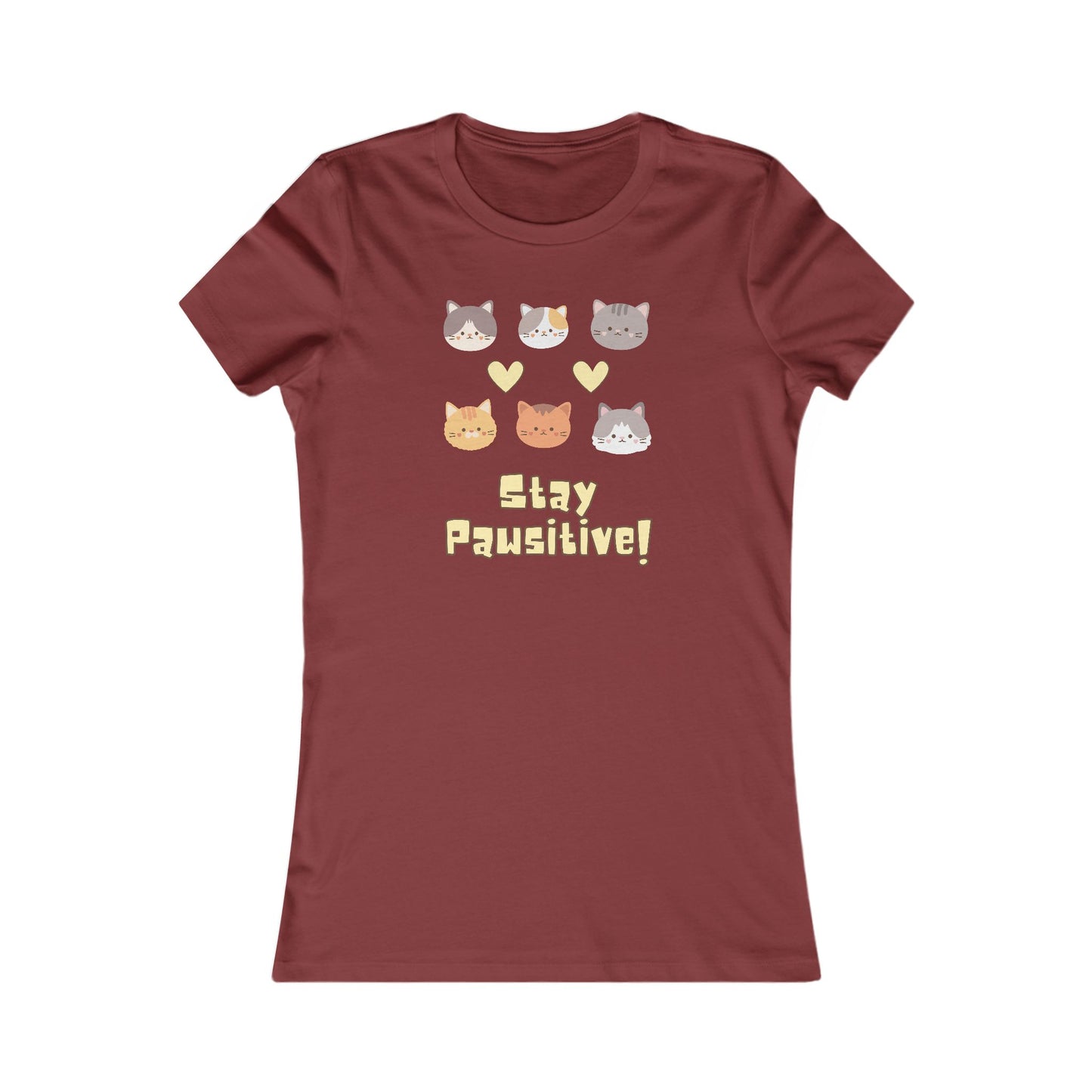 Stay Pawsitive Women's Favorite Tee