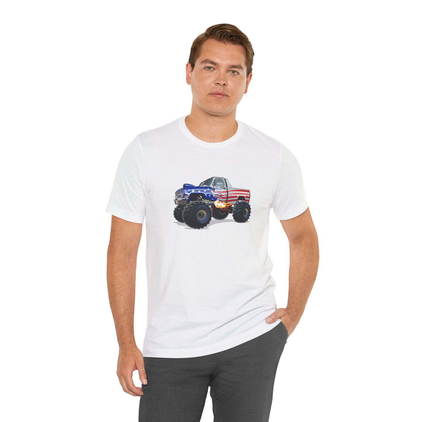 Chevrolet C10 3rd Generation Monster Truck Jersey Short Sleeve Tee