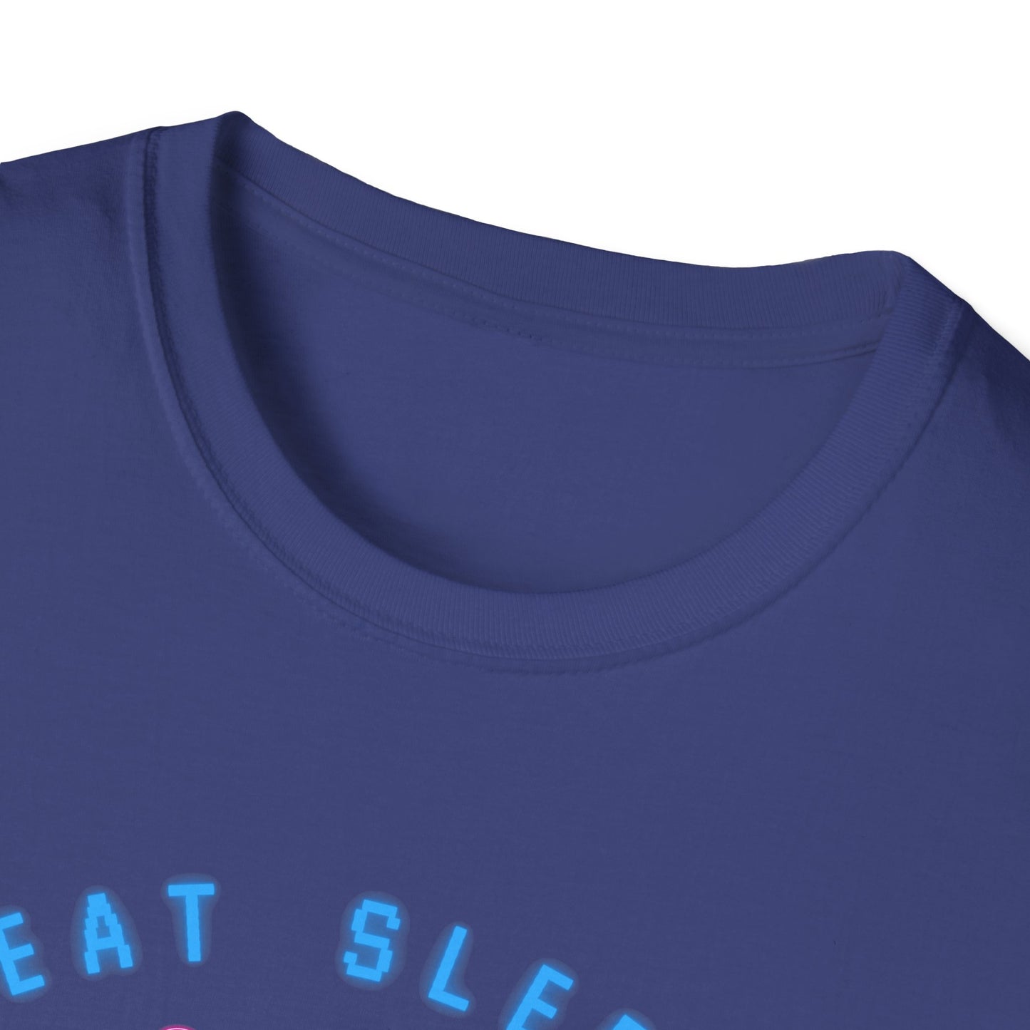 Eat Sleep Game Repeat Unisex Softstyle T-Shirt