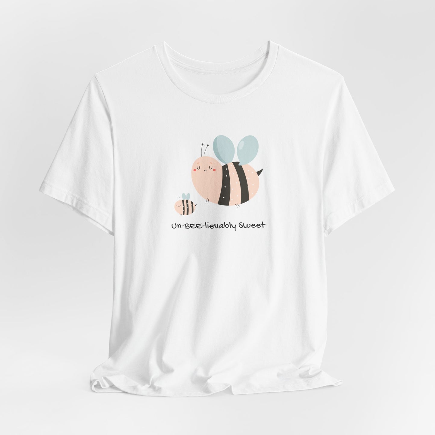 Adorable Bees Un-BEE-lievably SweetUnisex Jersey Short Sleeve Tee