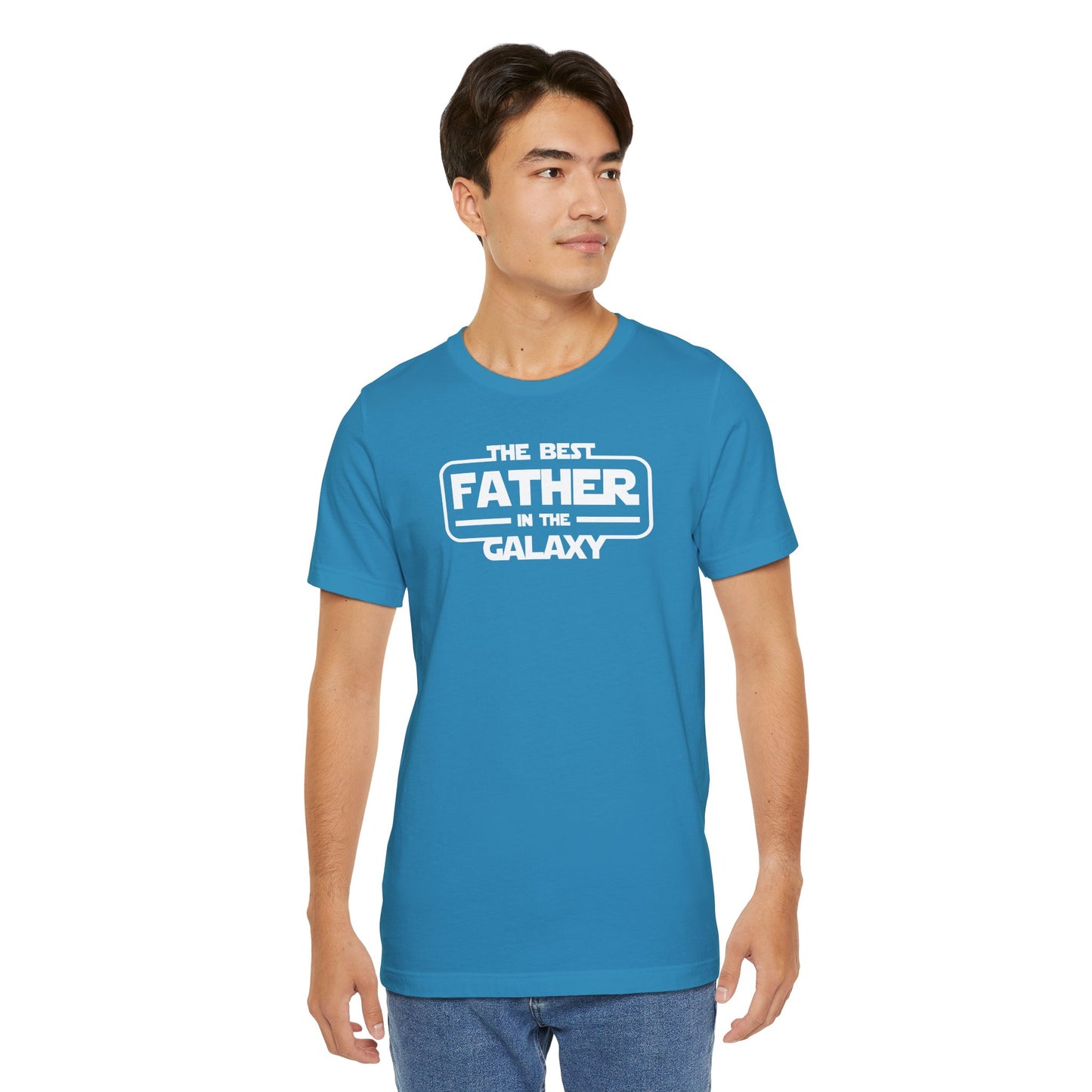 Best Father In The Galaxy Men's Jersey Short Sleeve Tee