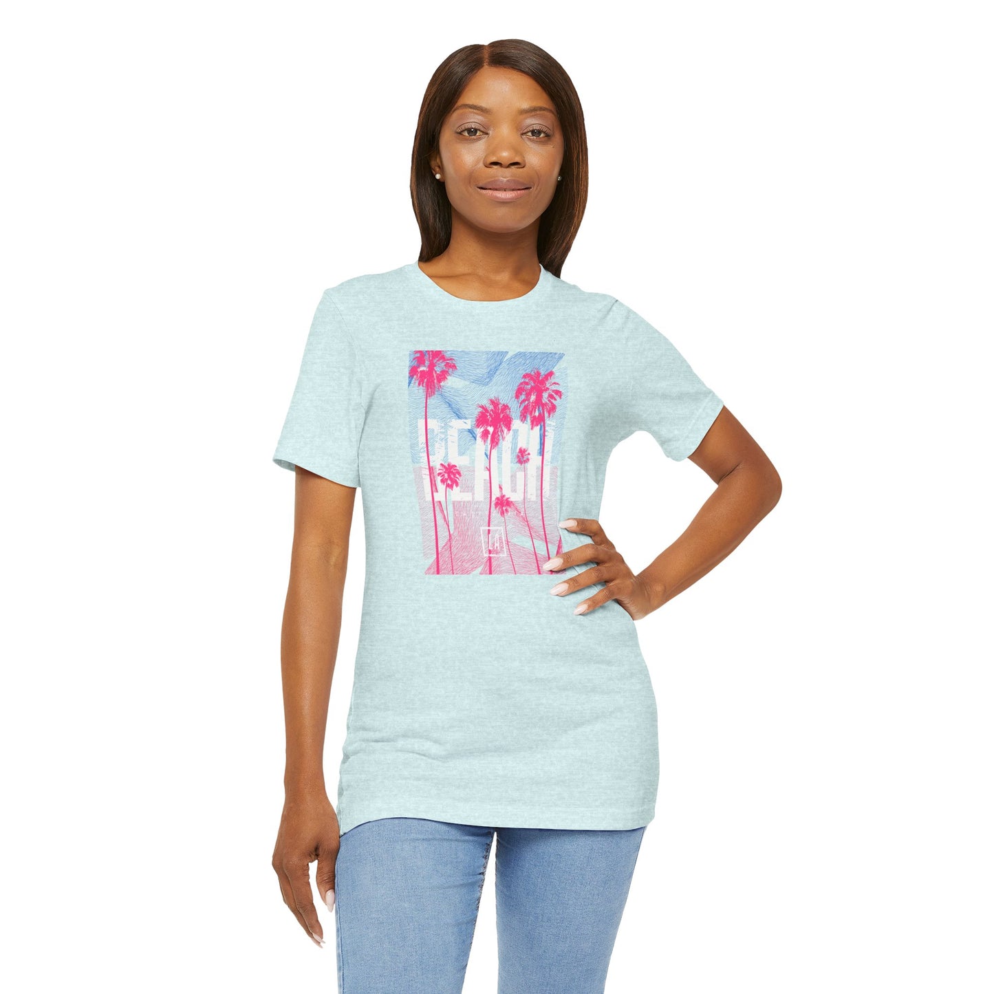 Beach California Unisex Jersey Short Sleeve Tee