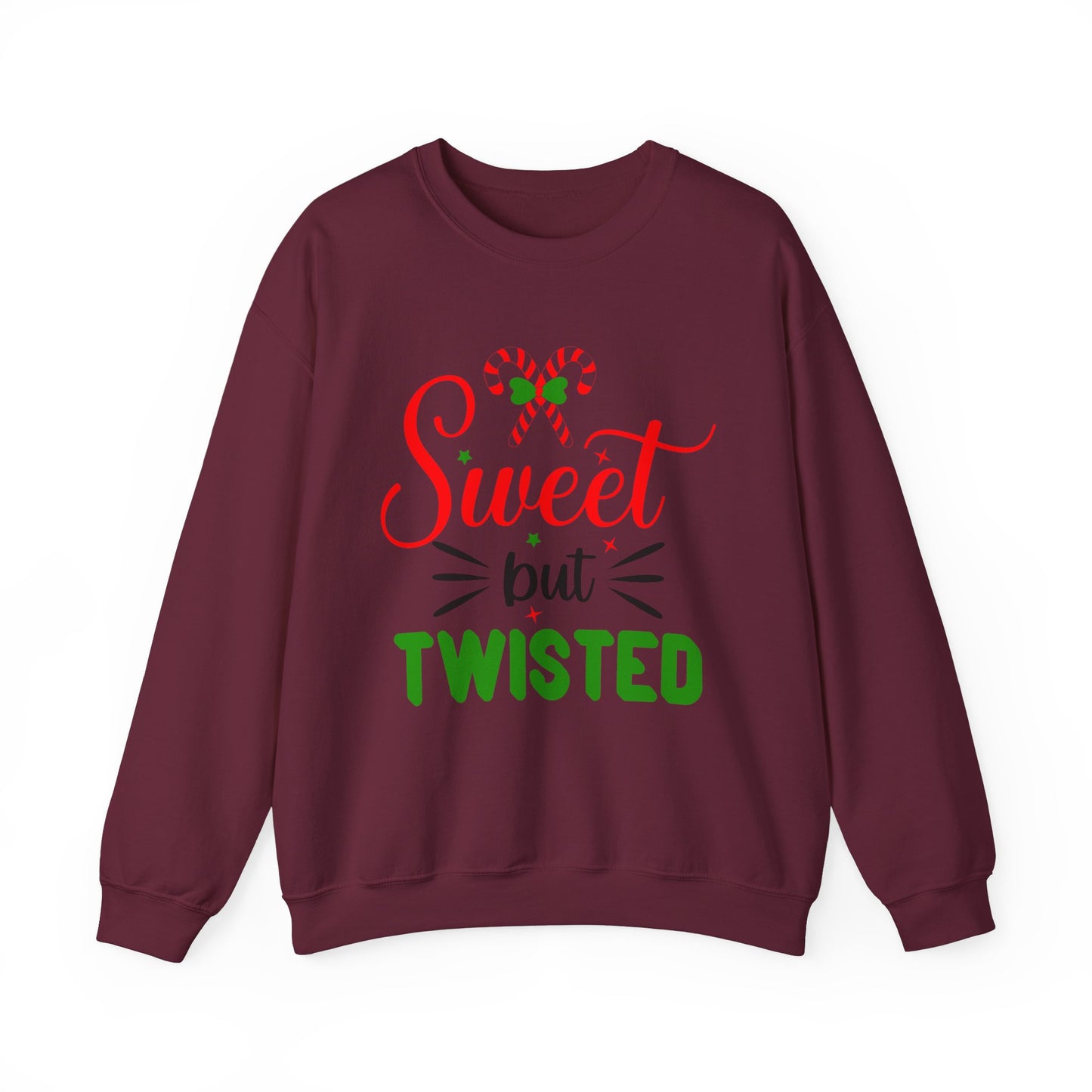 Unisex Heavy Blend Crewneck Sweatshirt Sweet But Twisted 🍭❤️✨