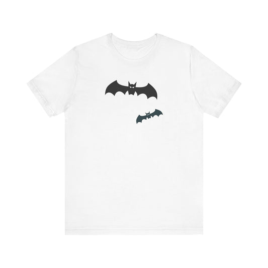 Halloween Bats OR That Caped Crusader Unisex Jersey Short Sleeve Tee