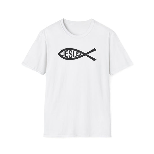 Jesus Fish Ichthys Softstyle T-Shirt