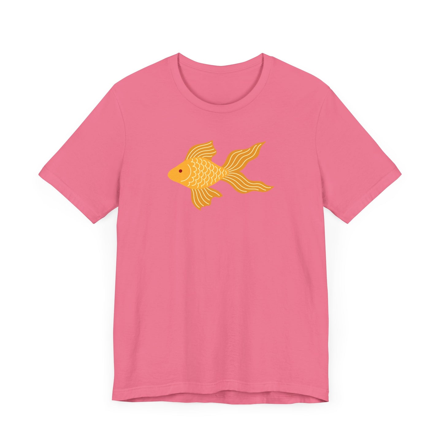 Unisex Jersey Short Sleeve Tee Chinese Goldfish Prosperity & Style