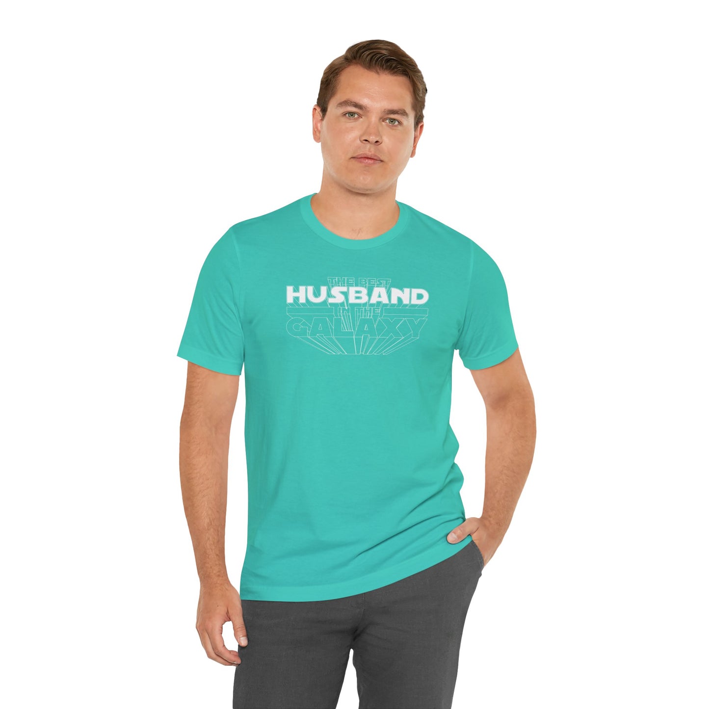 Best Husband In The Galaxy Men's Jersey Short Sleeve Tee