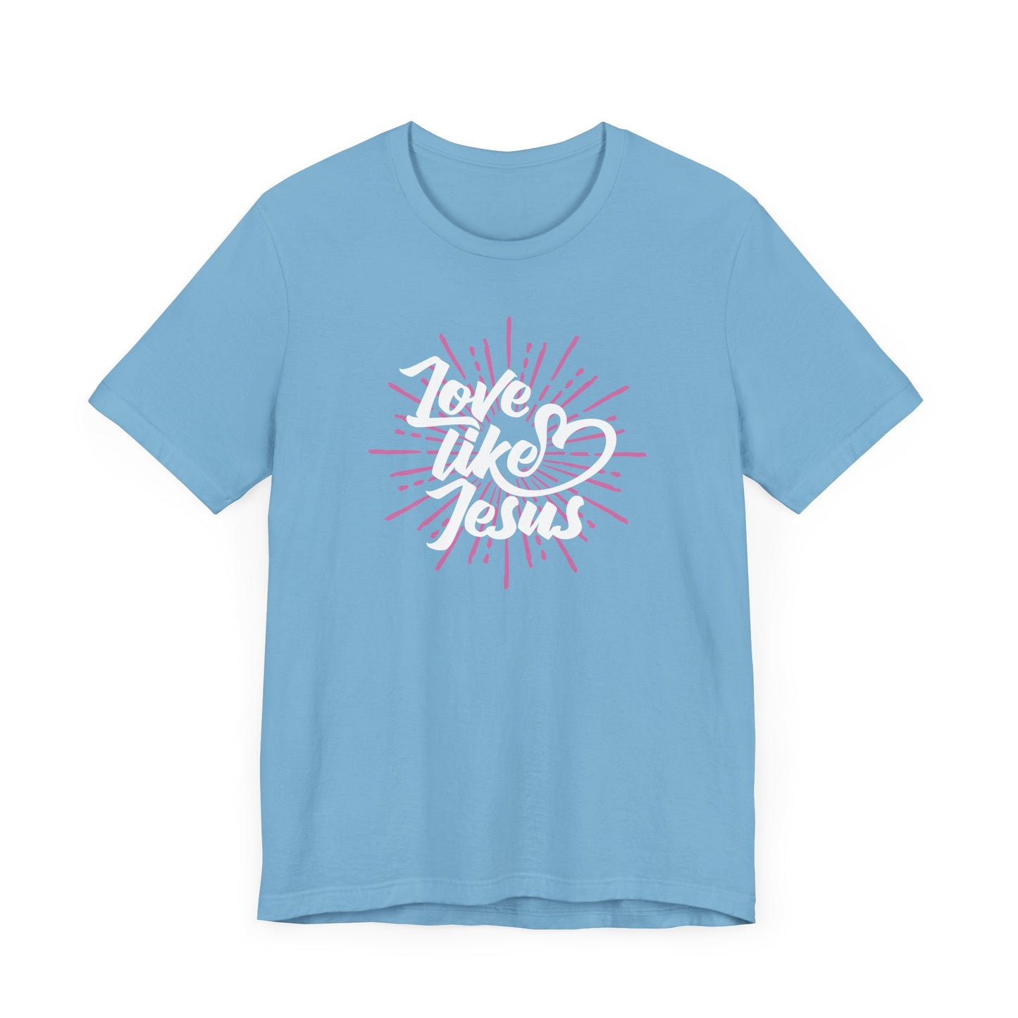 Love Like Jesus Unisex Jersey Short Sleeve Tee