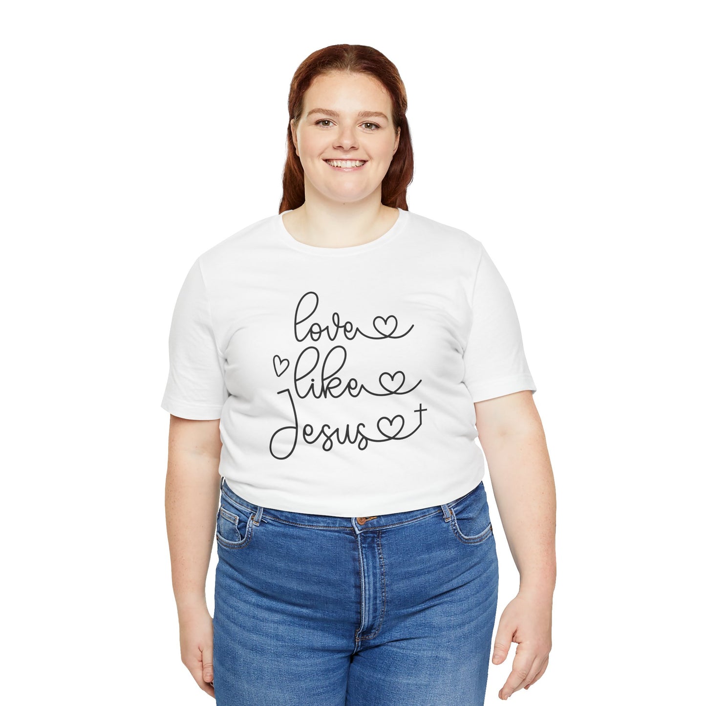 Love Like Jesus Unisex Jersey Short Sleeve Tee