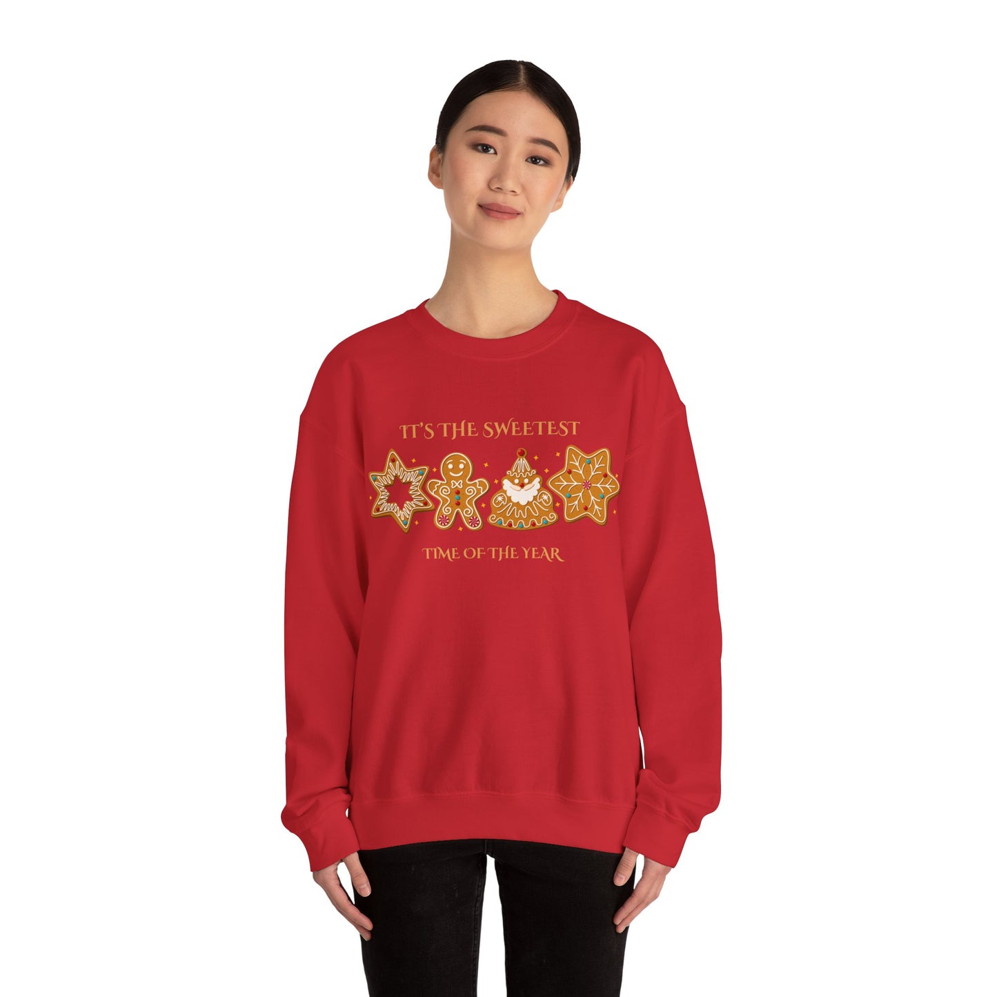 Unisex Heavy Blend Crewneck Sweatshirt The Sweetest Time of the Year 🎄🍪✨