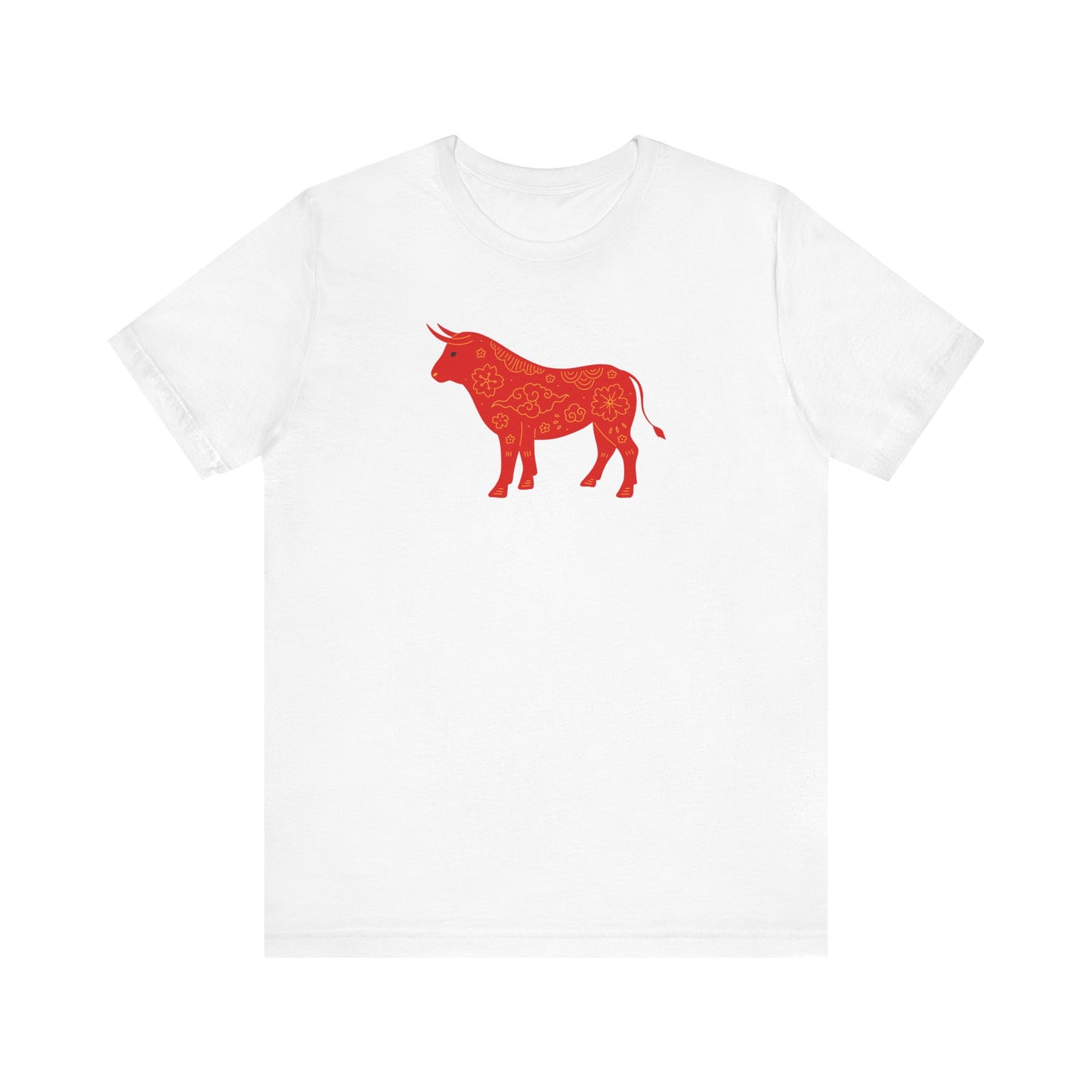 Unisex Jersey Short Sleeve Tee Chinese Zodiac Year of the Ox