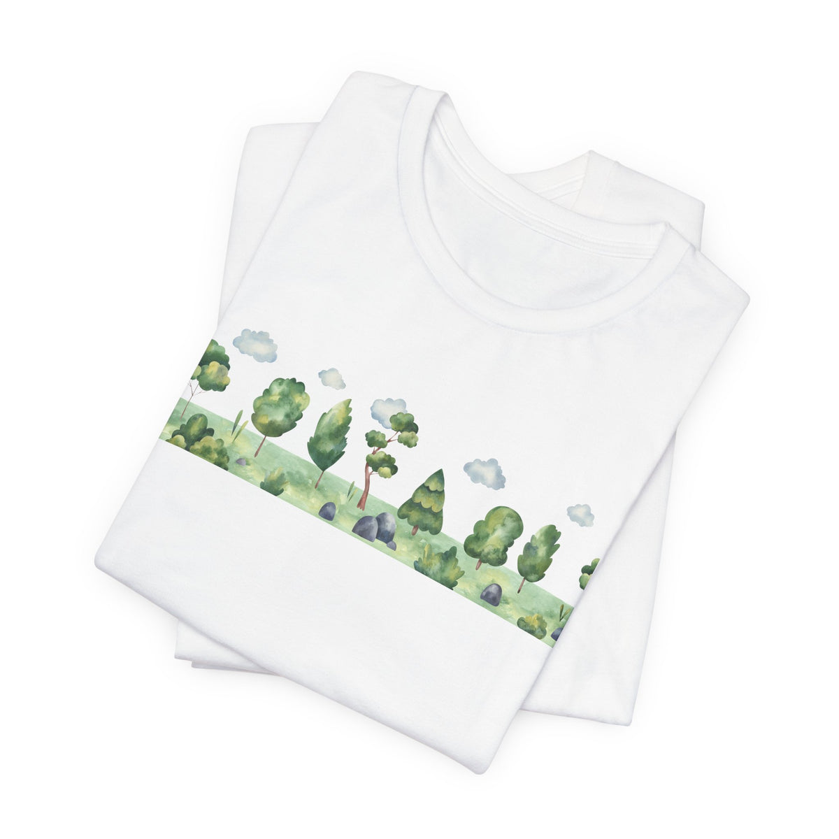 Green Dreams Meadow Magic Unisex Jersey Short Sleeve Tee