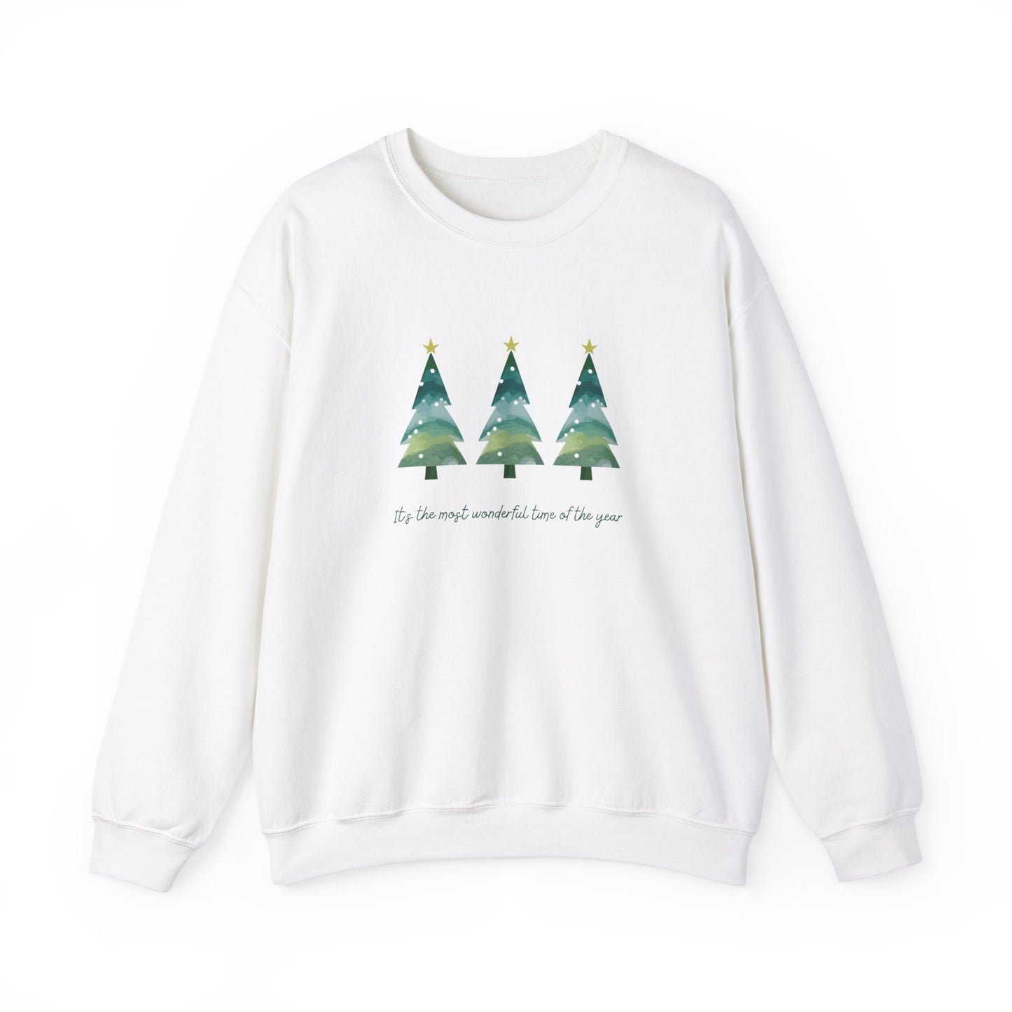 Unisex Heavy Blend Crewneck Sweatshirt It's The Most Wonderful Time of the Year 🎄❄️✨