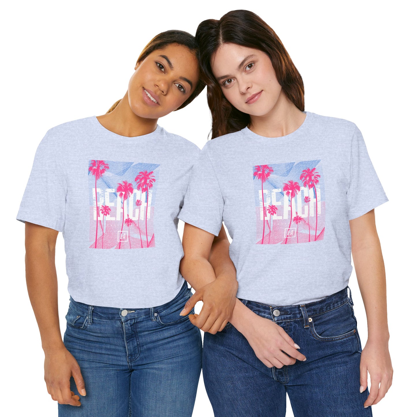 Beach California Unisex Jersey Short Sleeve Tee