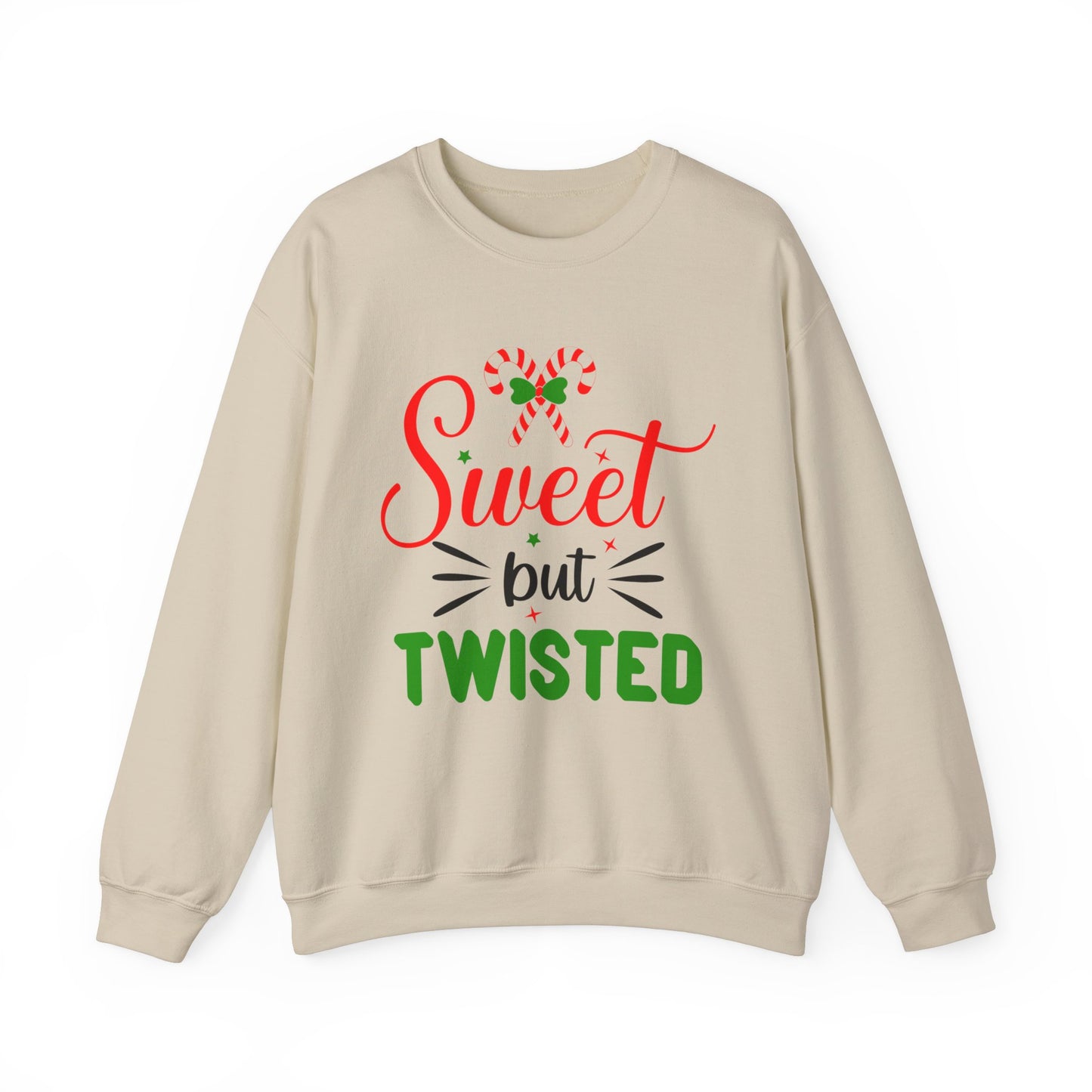 Unisex Heavy Blend Crewneck Sweatshirt Sweet But Twisted 🍭❤️✨