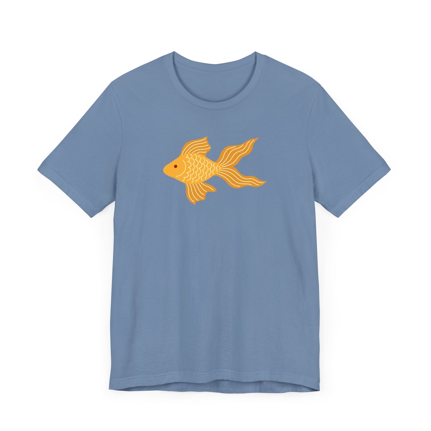 Unisex Jersey Short Sleeve Tee Chinese Goldfish Prosperity & Style