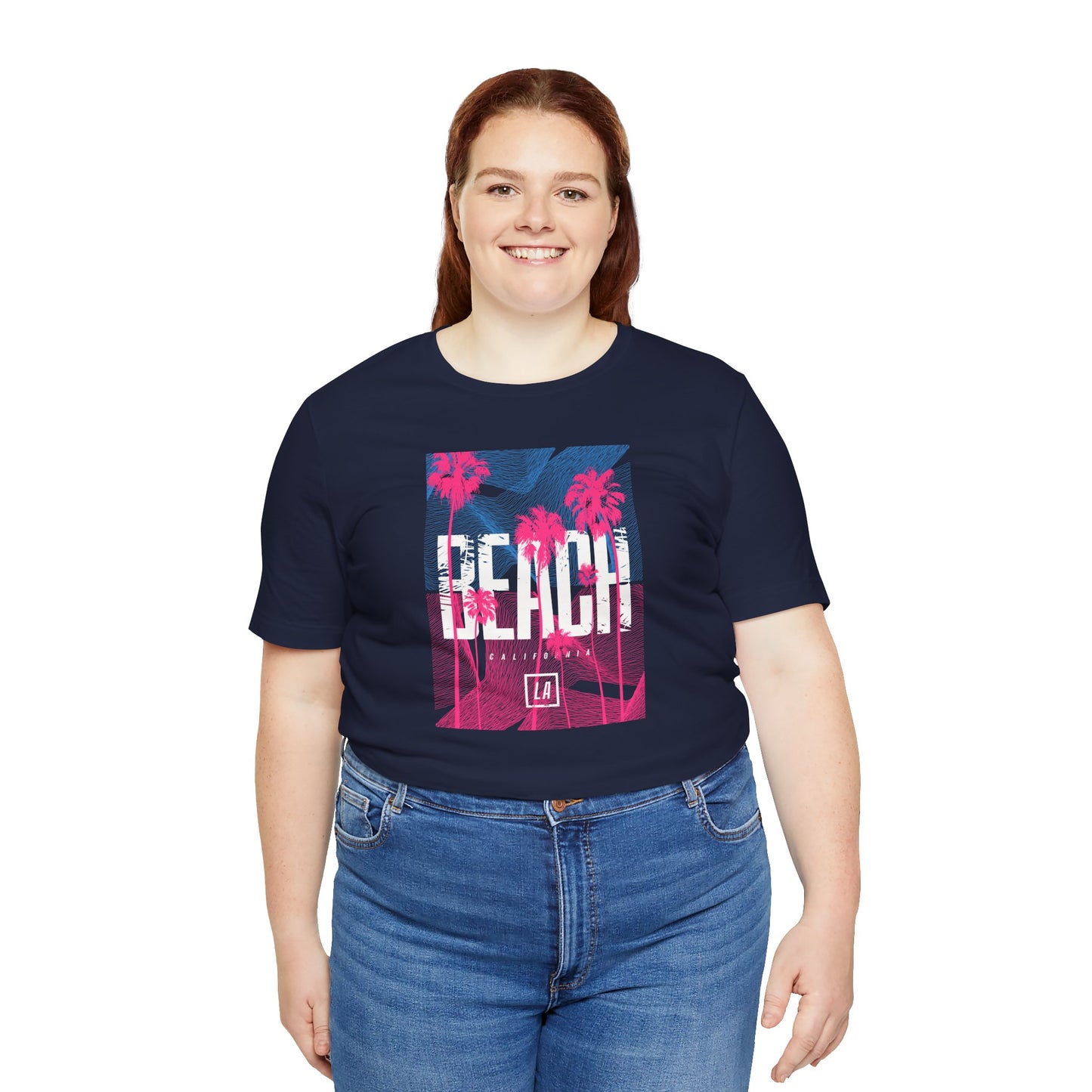 Beach California Unisex Jersey Short Sleeve Tee