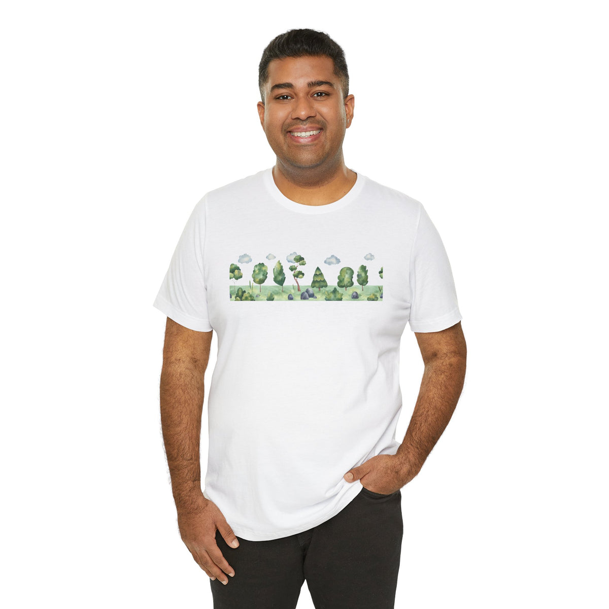Green Dreams Meadow Magic Unisex Jersey Short Sleeve Tee