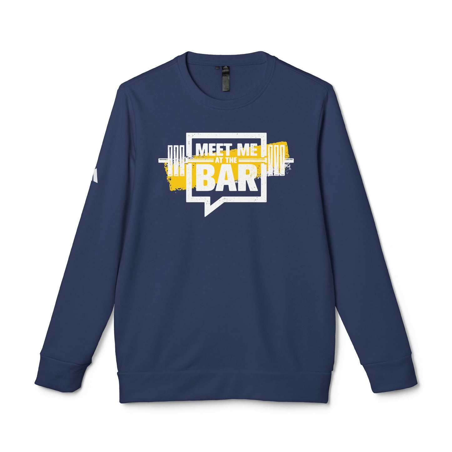Meet Me At The Bar Adidas Unisex Cozy Fleece Sweatshirt