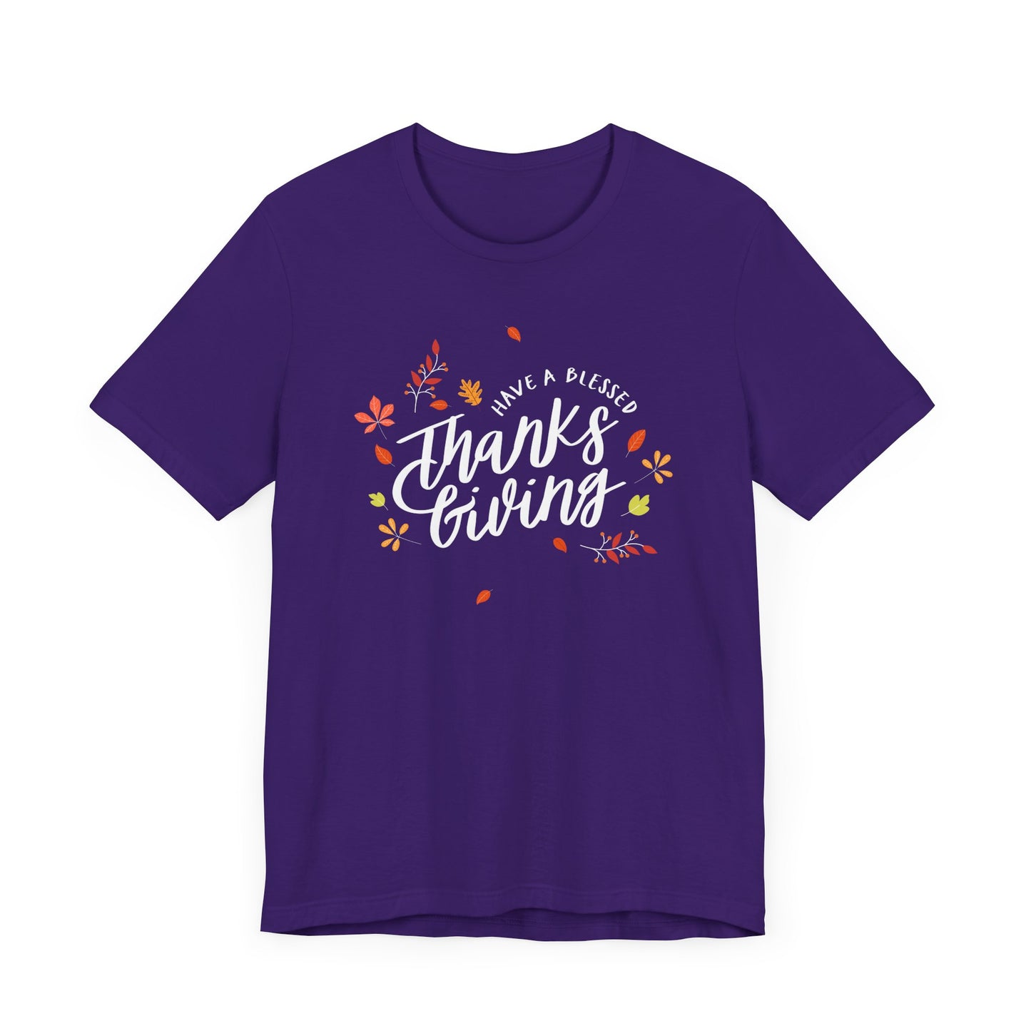 Have A Blessed Thanksgiving Unisex Jersey Short Sleeve Tee