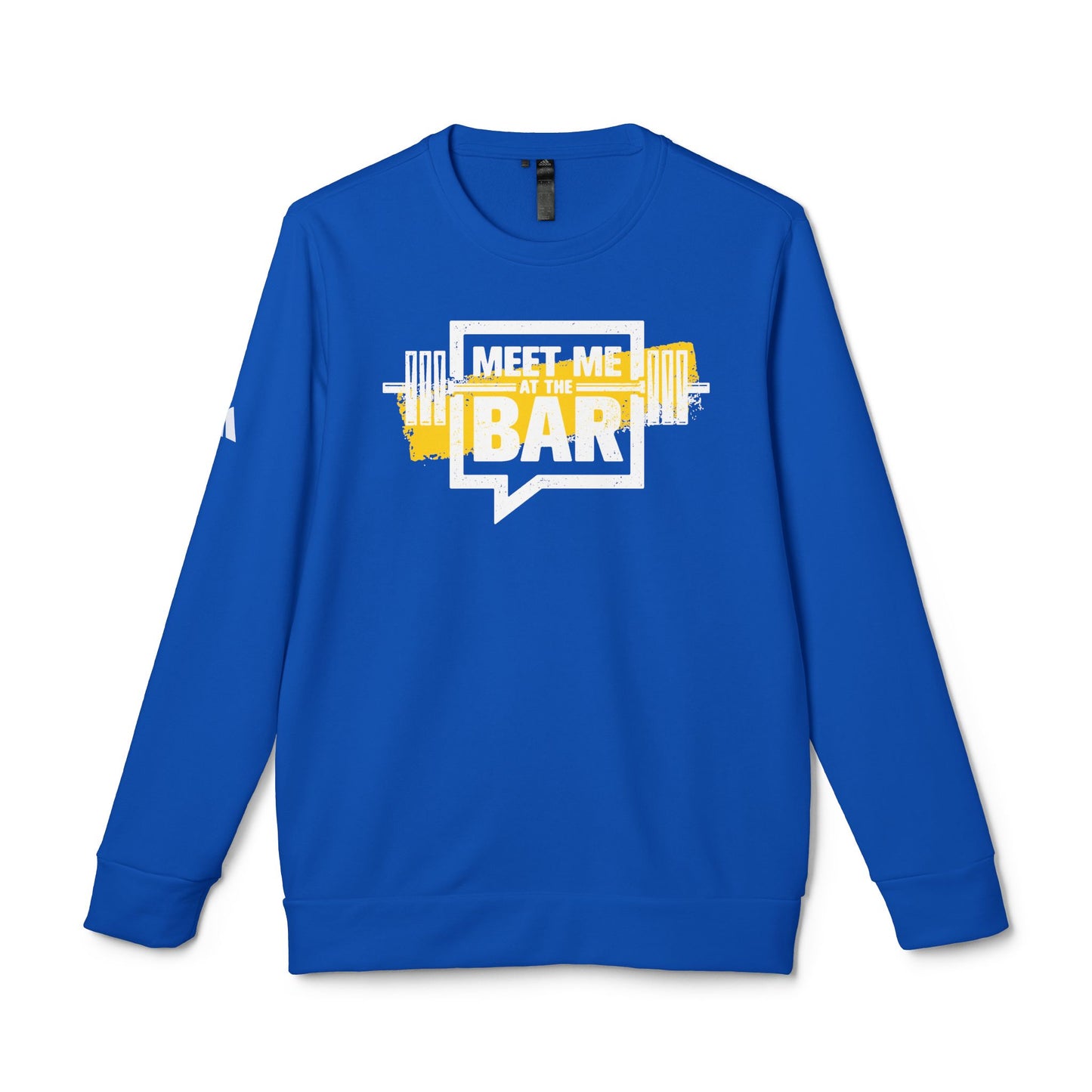 Meet Me At The Bar Adidas Unisex Cozy Fleece Sweatshirt
