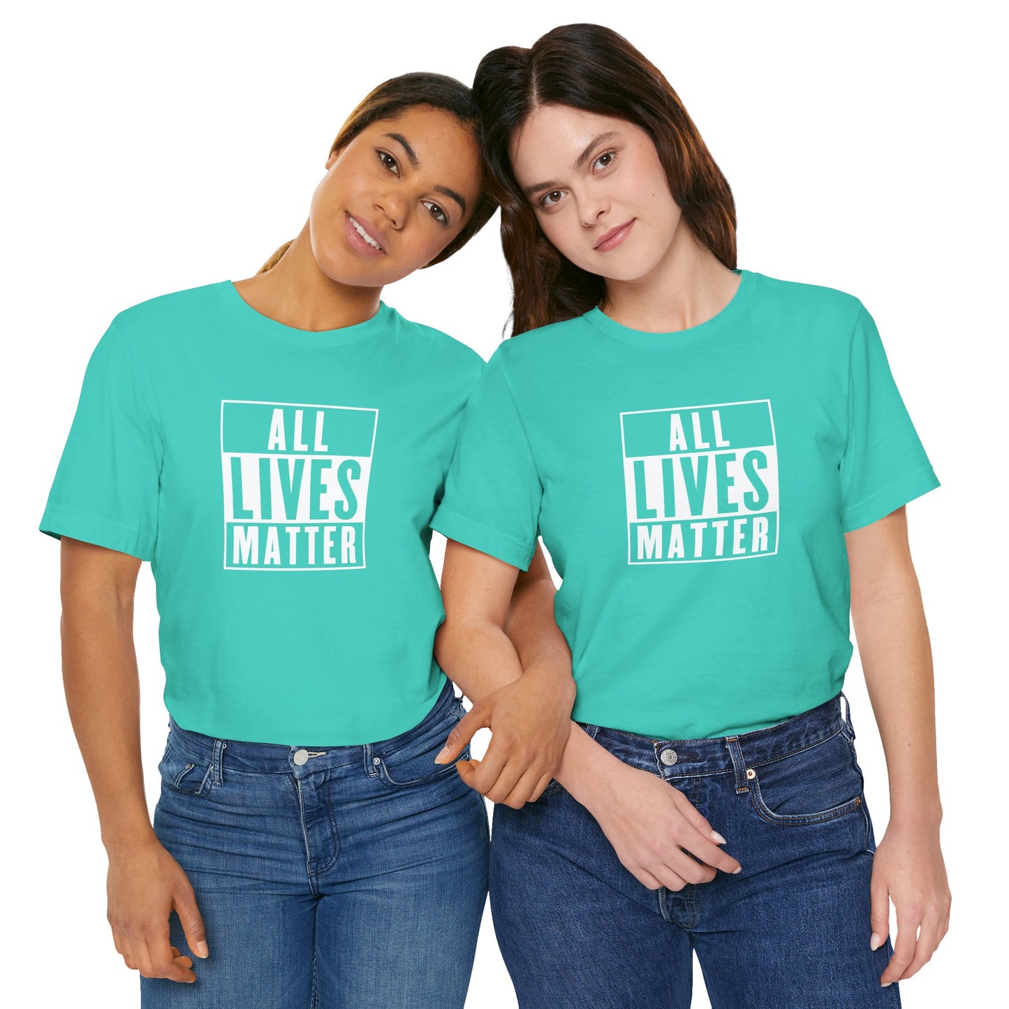 All Lives Matter ✊🏽🖤 Unisex Jersey Short Sleeve Tee