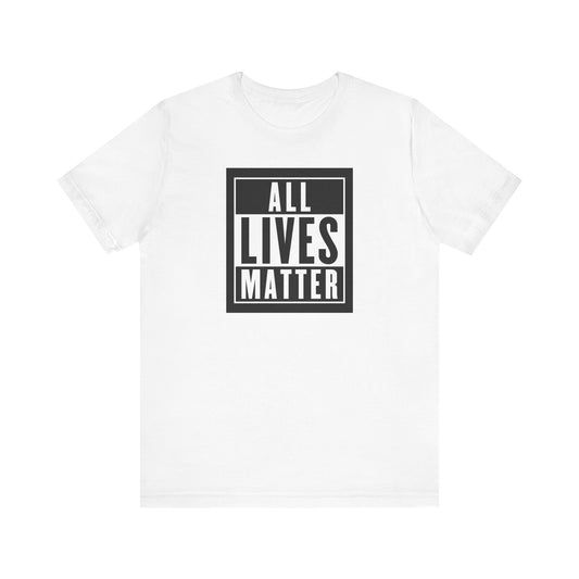 All Lives Matter ✊🏽🖤 Unisex Jersey Short Sleeve Tee