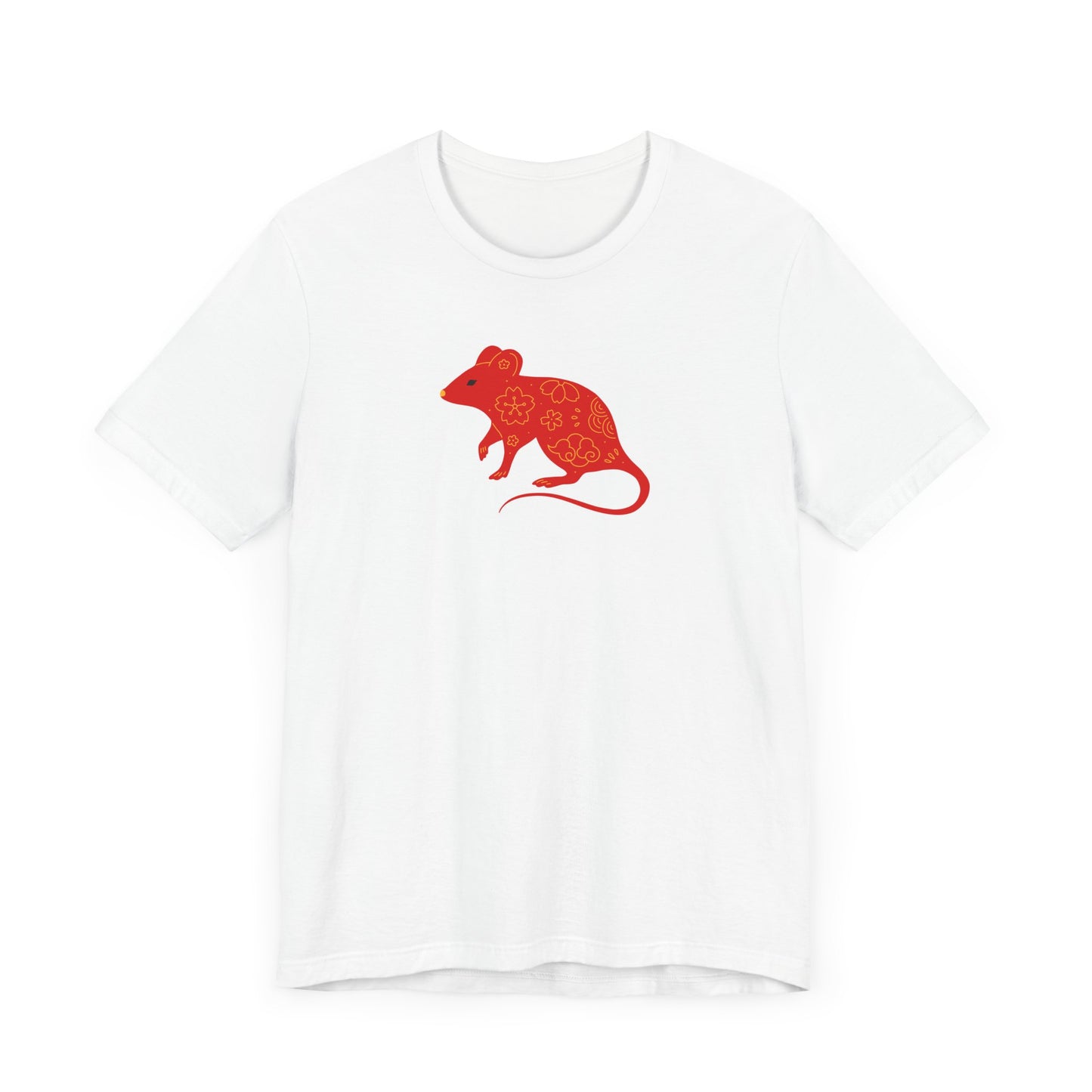 Unisex Jersey Short Sleeve Tee Chinese Zodiac Year of the Rat