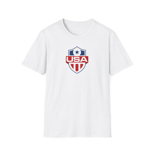 Patriotic Shield Unisex Softstyle T-Shirt
