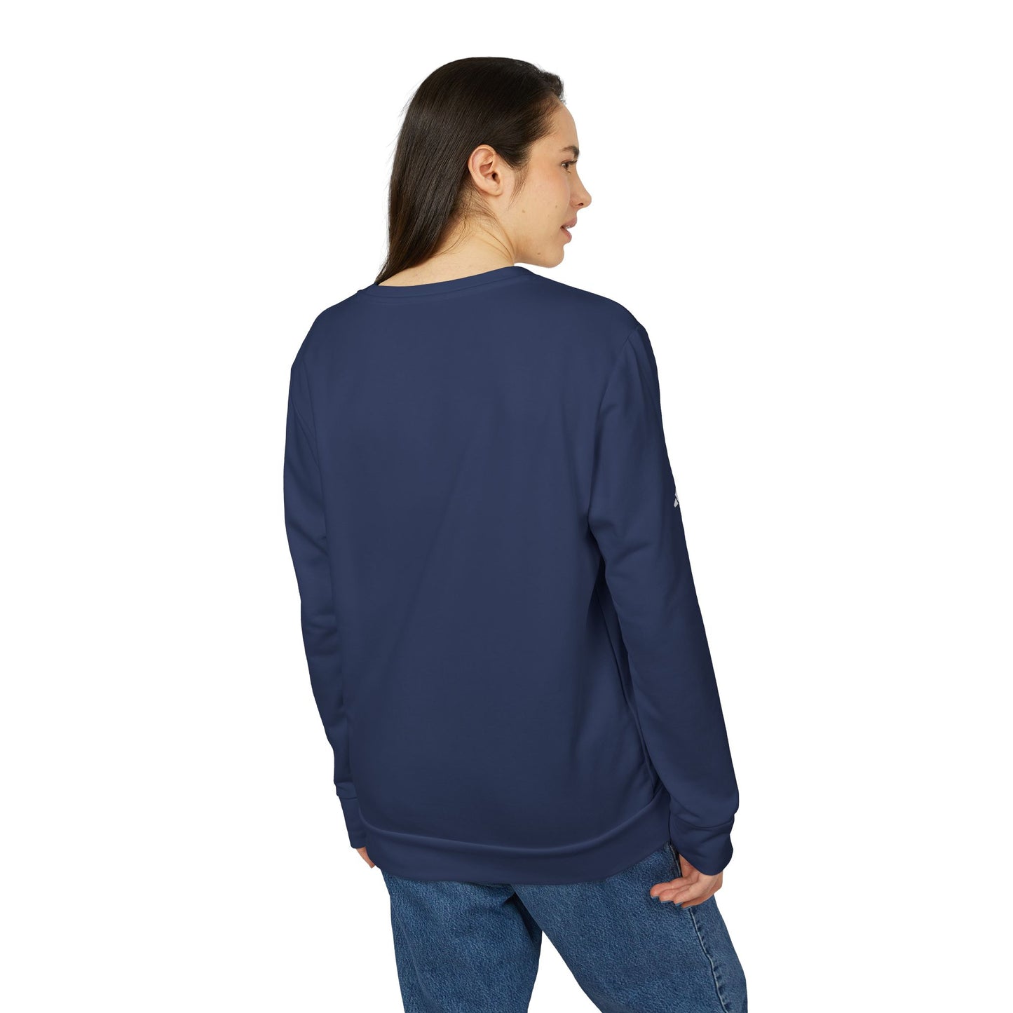 I Can I Will End Of Story Adidas Unisex Cozy Fleece Sweatshirt
