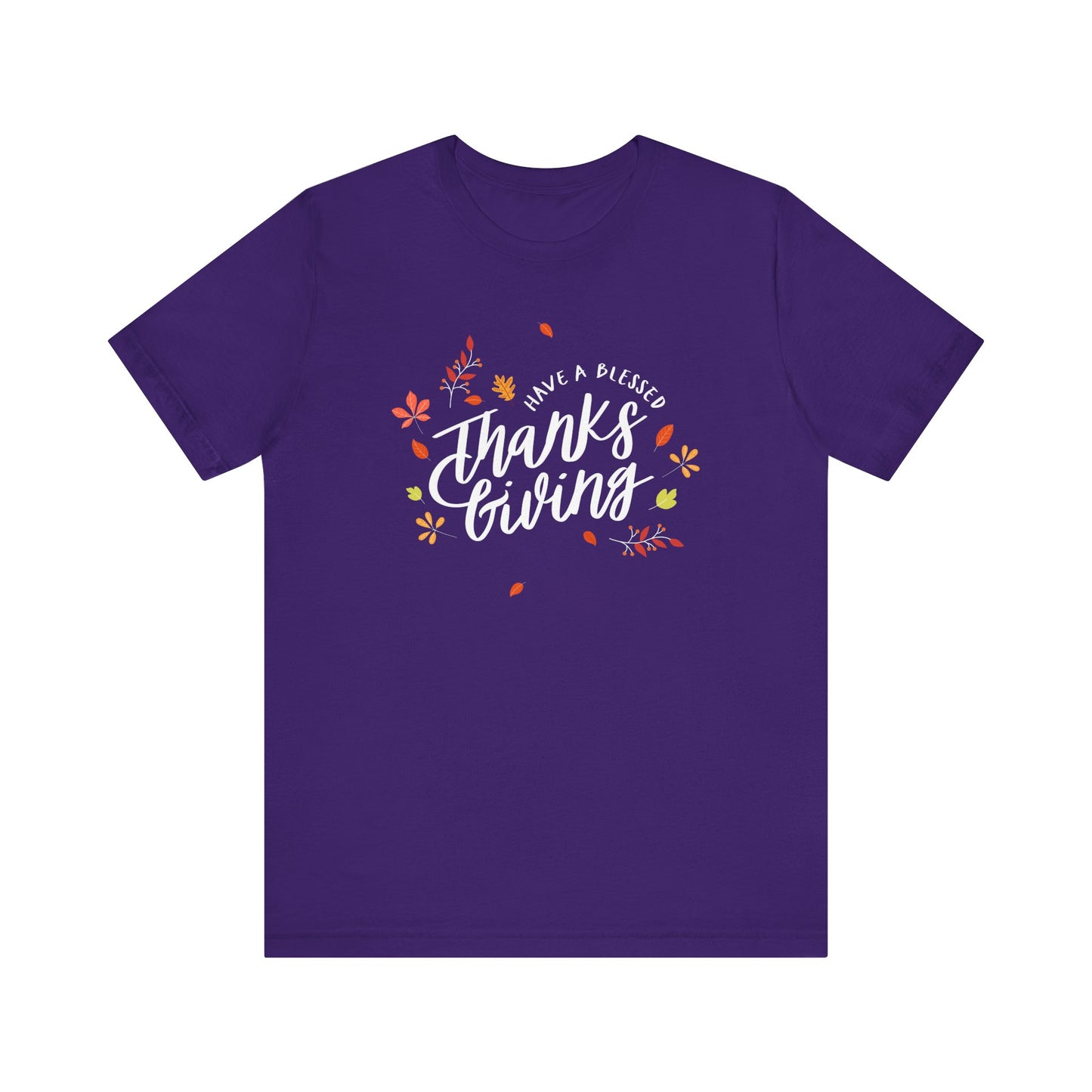 Have A Blessed Thanksgiving Unisex Jersey Short Sleeve Tee