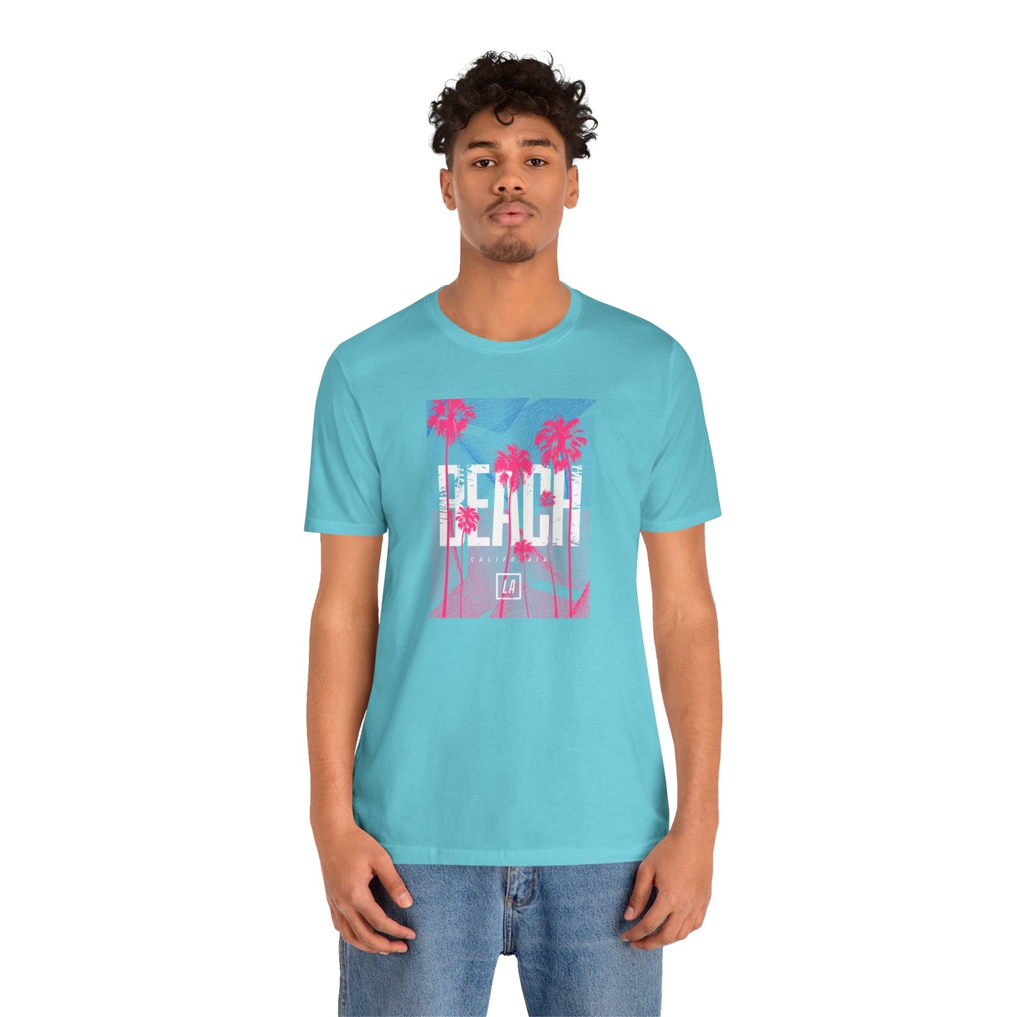 Beach California Unisex Jersey Short Sleeve Tee