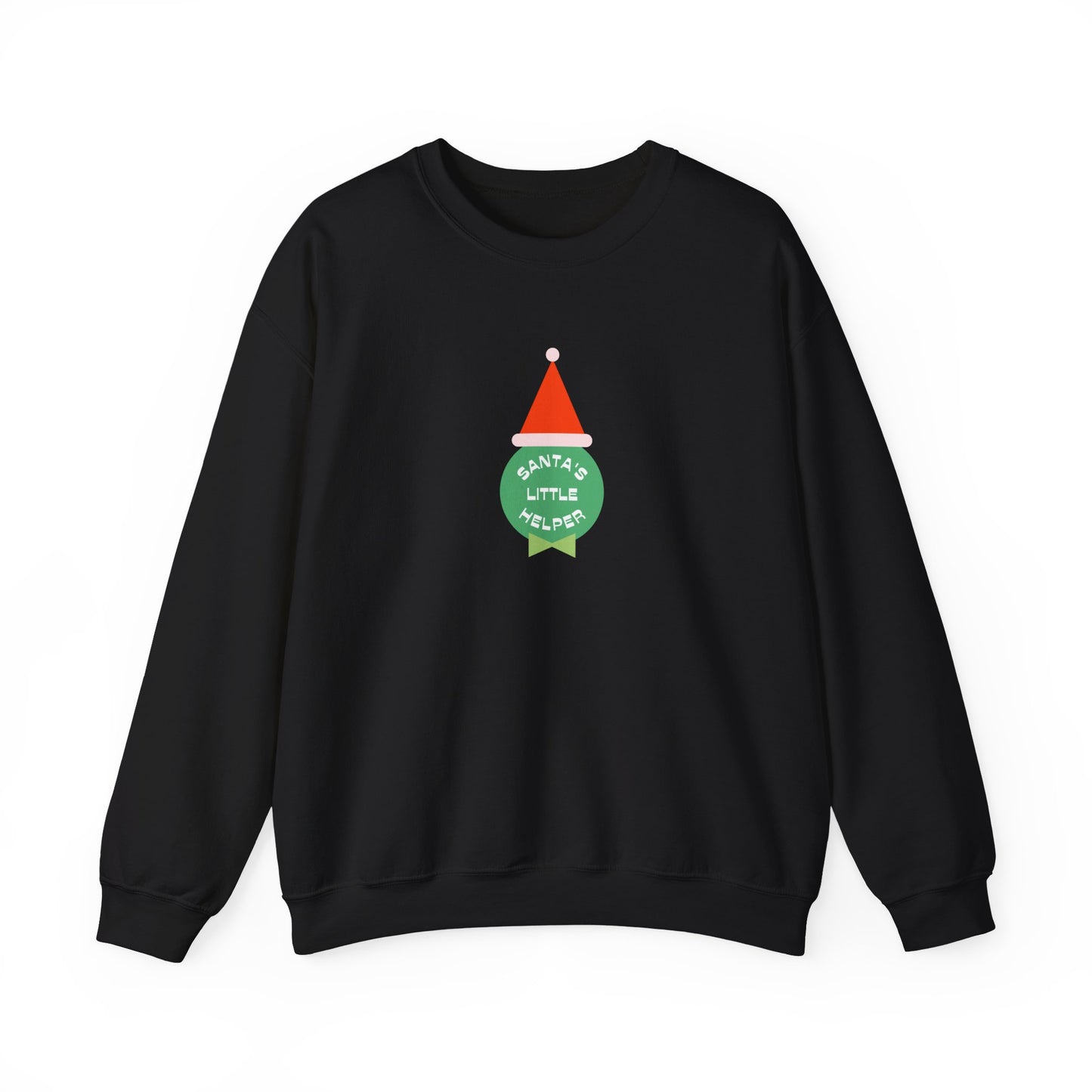 Unisex Heavy Blend Crewneck Sweatshirt Santa's Little Helper 🎅🎁✨