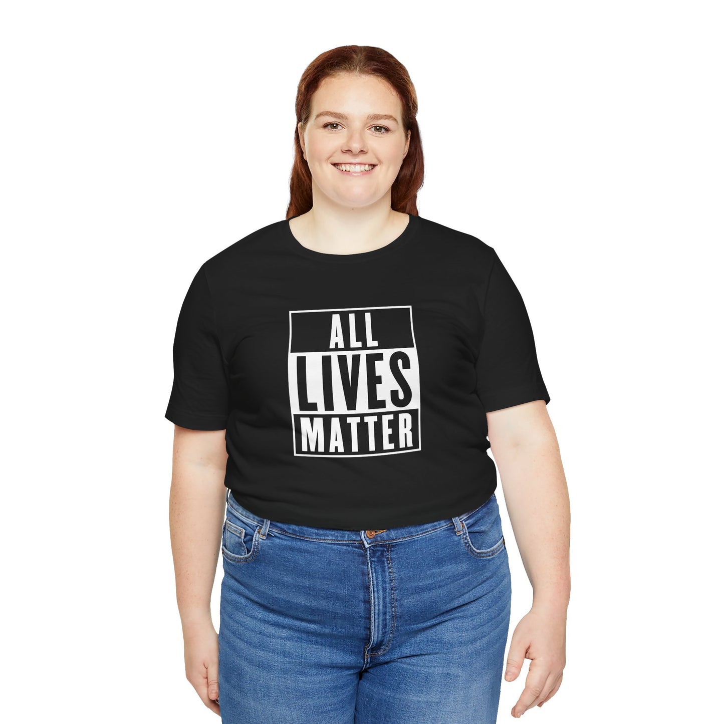 All Lives Matter ✊🏽🖤 Unisex Jersey Short Sleeve Tee