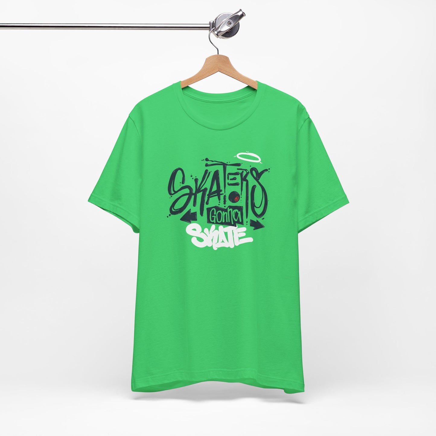Skaters Gonna Skate Unisex Jersey Short Sleeve Tee
