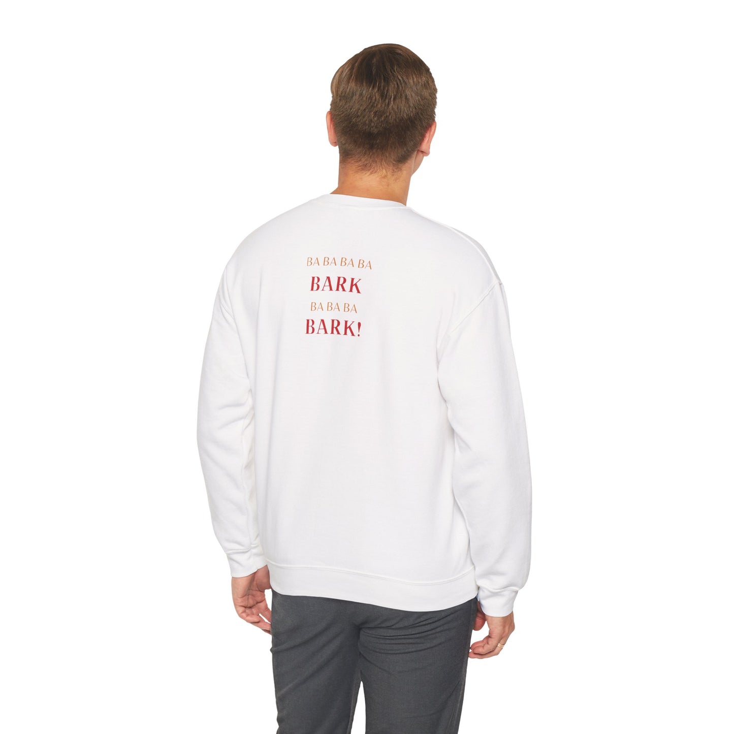 Deck The Halls With Loads Of Dog Treats 🐾🎄✨ Unisex Heavy Blend Crewneck Sweatshirt