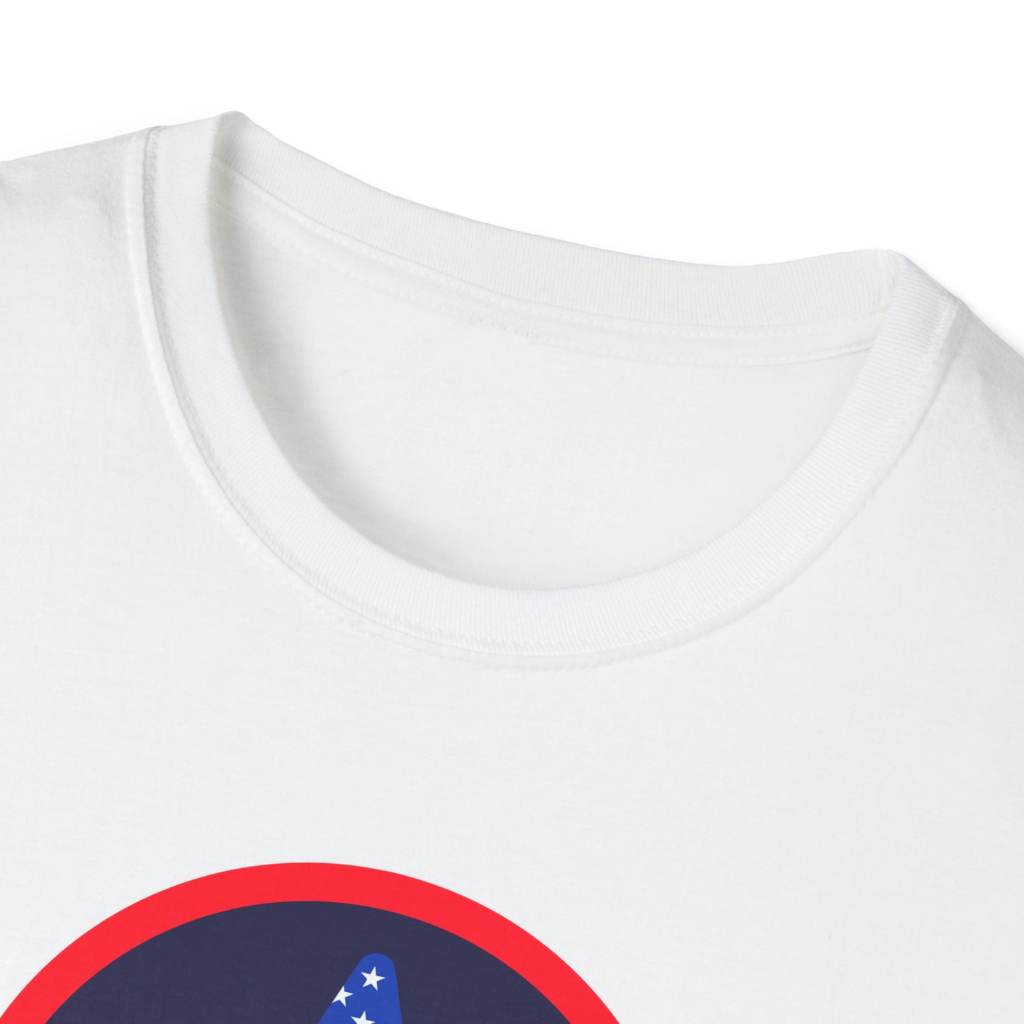 Veterans Day Unisex Softstyle T-Shirt - Patriotic Flag Design